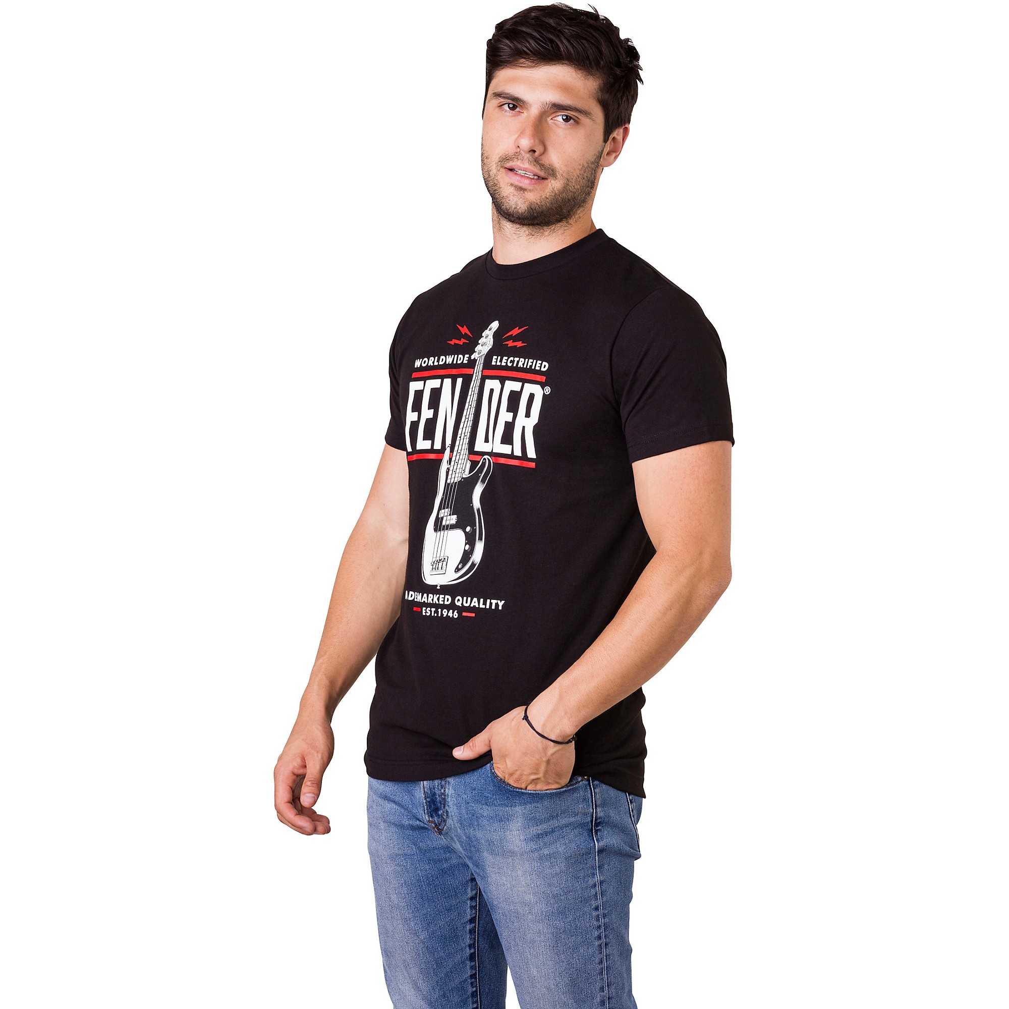fender bass t shirt