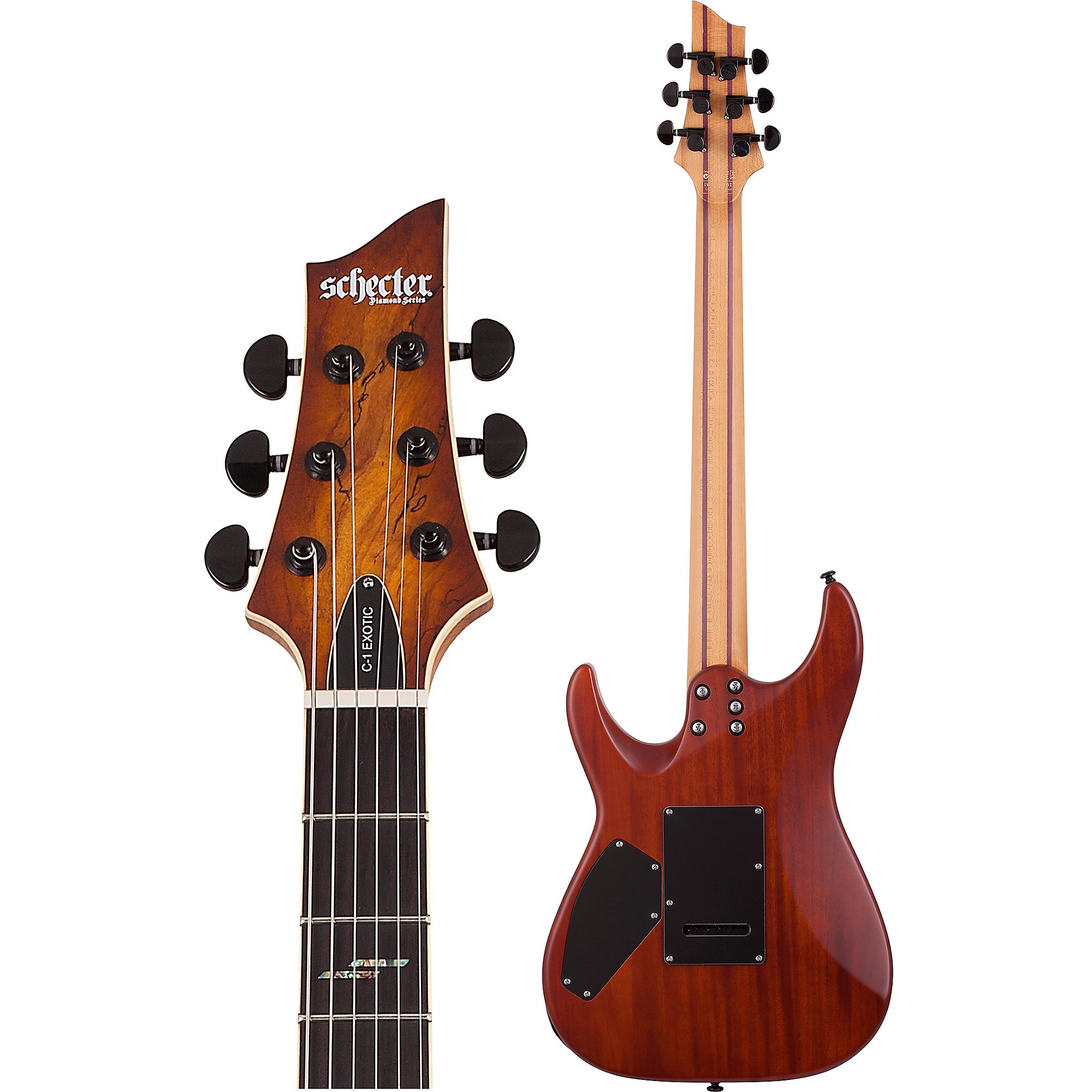 Schecter Guitar Research C-1 Exotic Spalted Maple 6-String