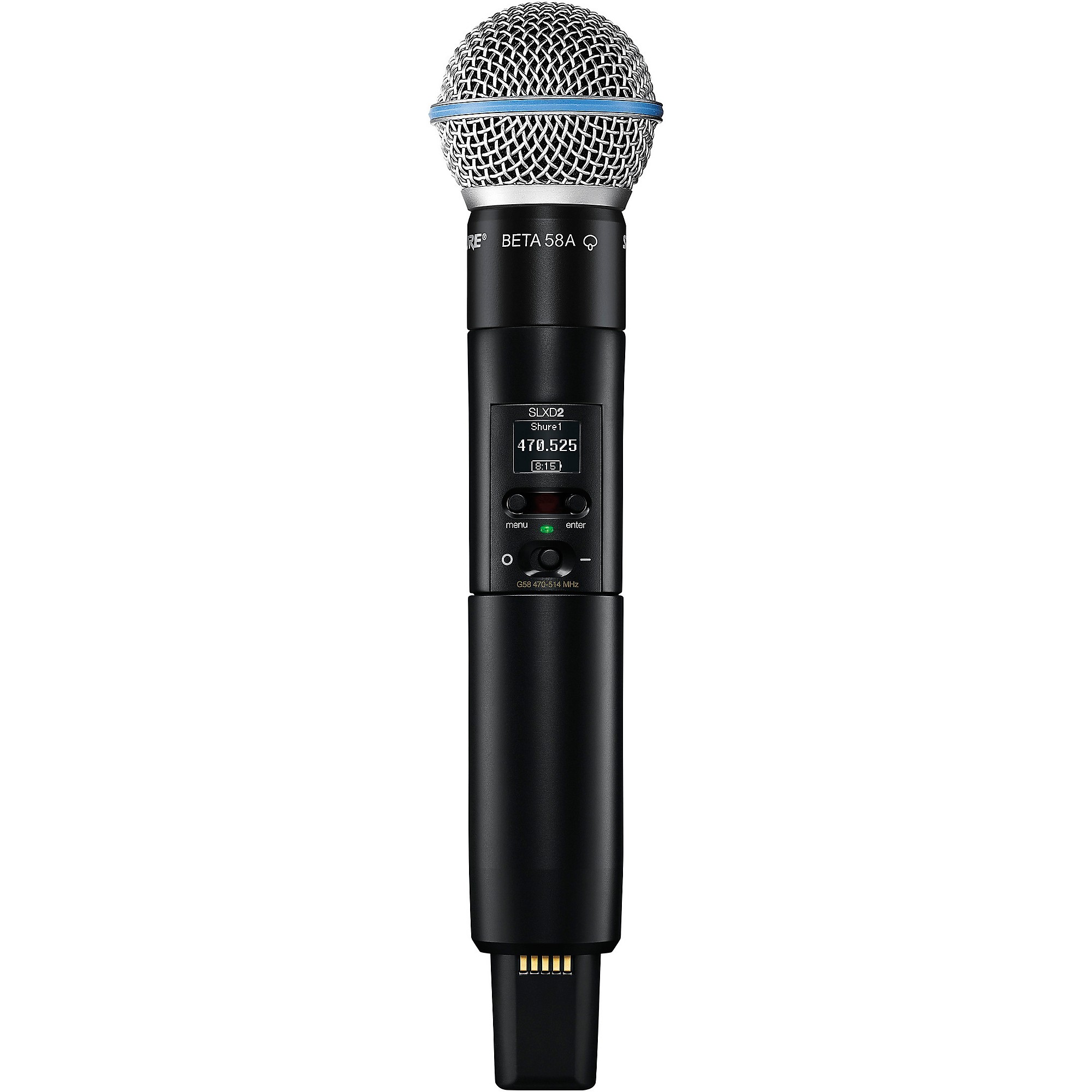 SHURE BETA 58A SLX2 SLX4 ワイヤレスマイク Shure SLXD24/B58 Wireless Vocal System With BETA 58 | Music & Arts