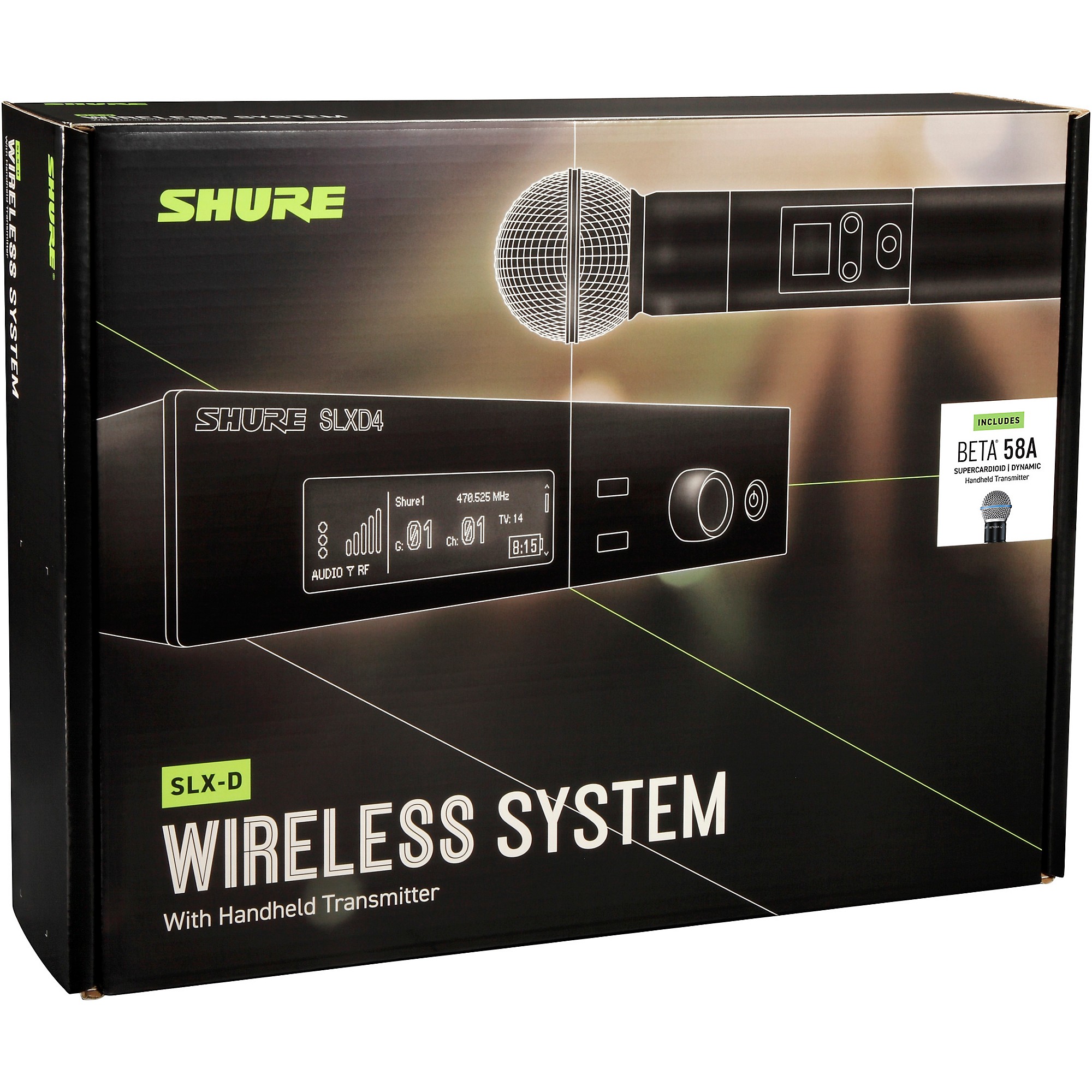 Shure SLXD24/B58 Wireless Vocal System With BETA 58 | Music & Arts