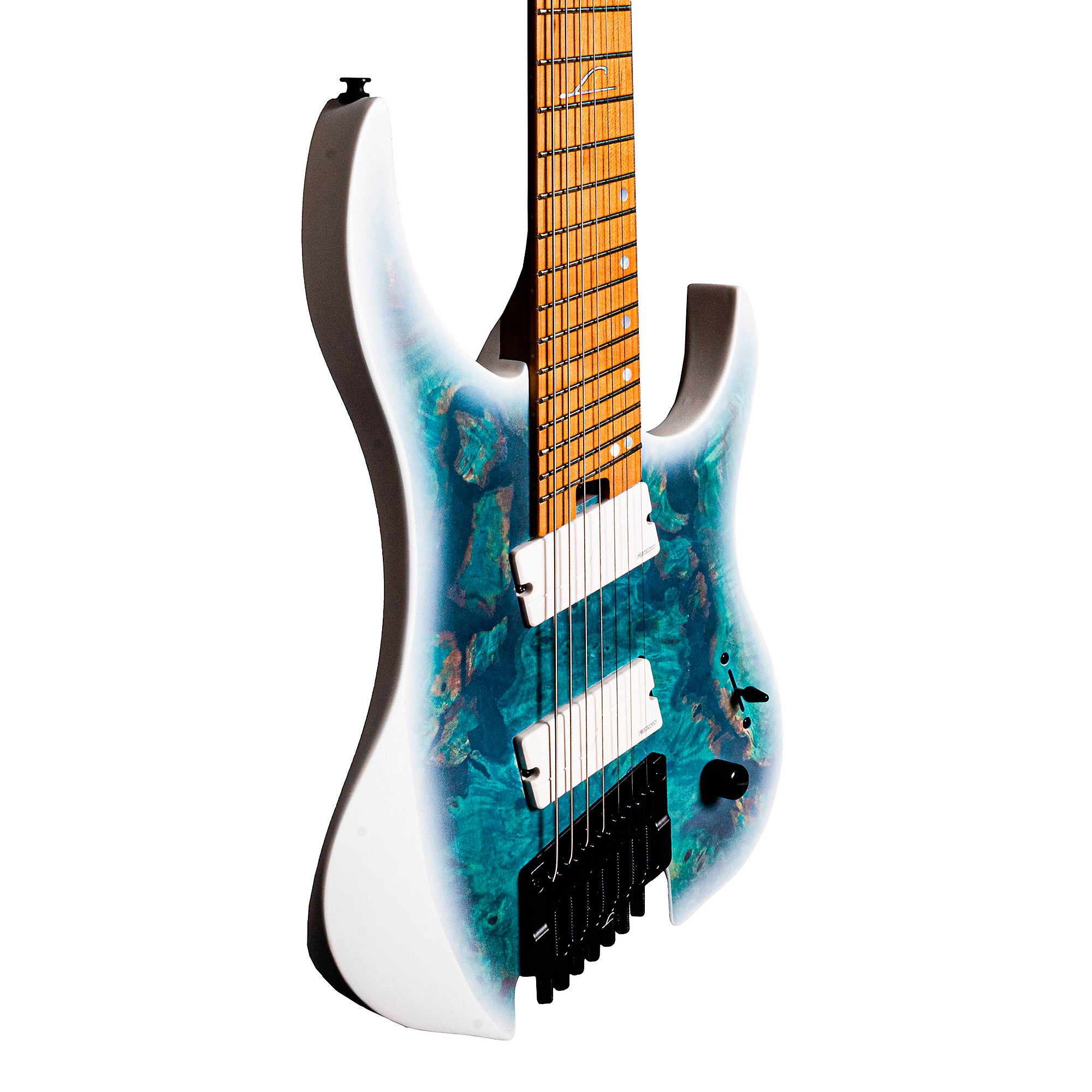 【g 】 Reate EXO-M-2 w/ Lock Folding Knife Black/Blue Gmascus Inlay