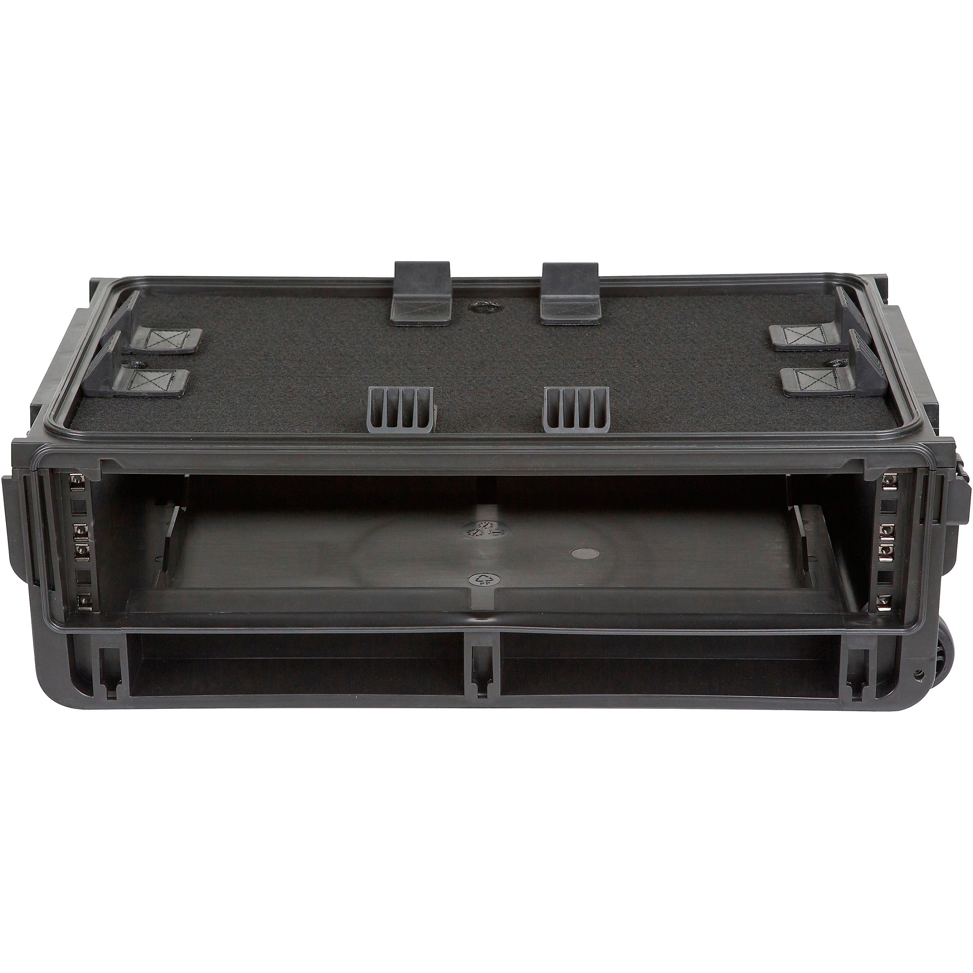 SKB 1SKB-ISF2U Injection Molded 2U Studio Flyer Rack Case | Music