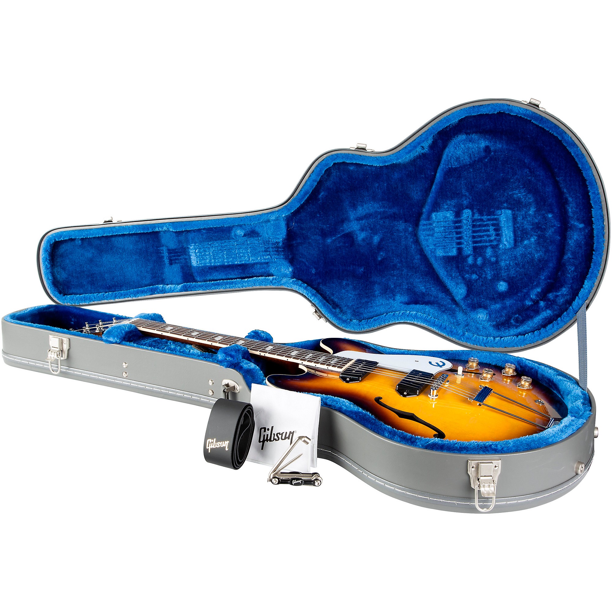 ギター Epiphone USA Casino Epiphone USA Casino Hollowbody Electric Guitar - Royal Tan