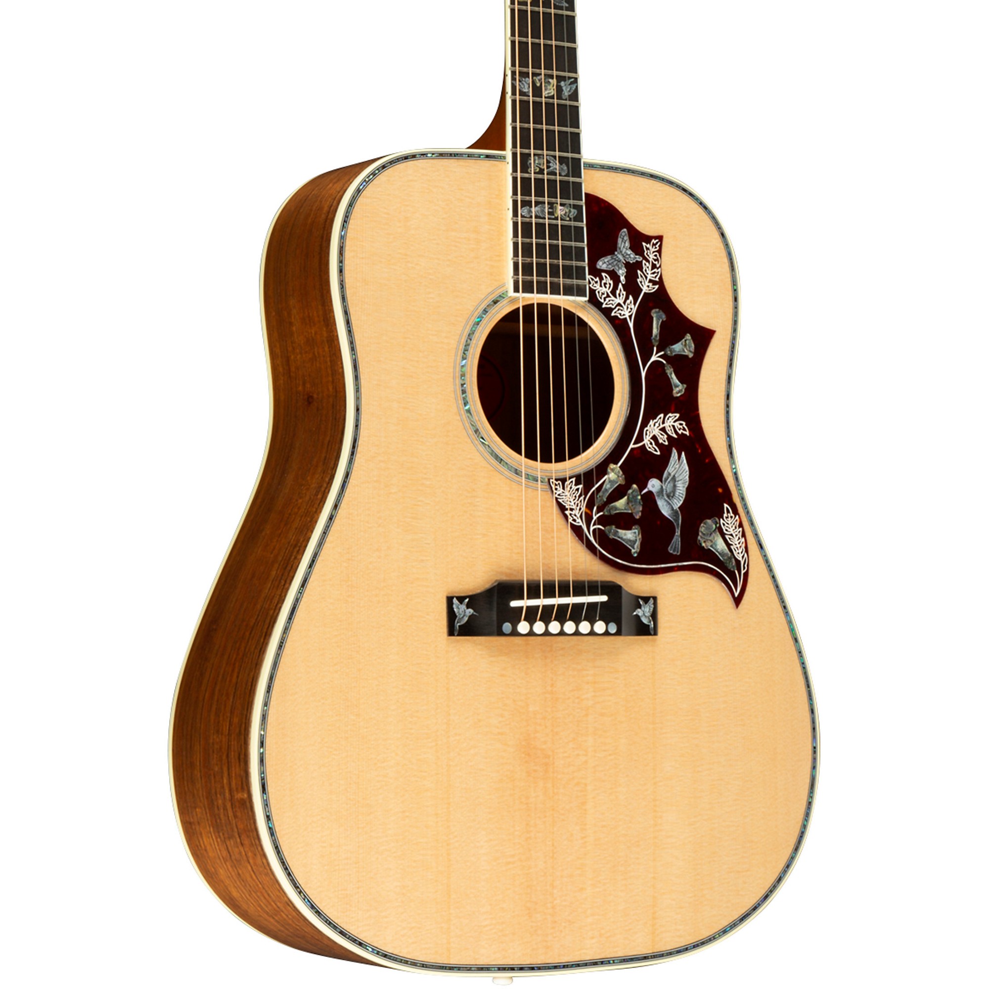 Gibson Hummingbird Custom Koa Acoustic Guitar Antique Natural 
