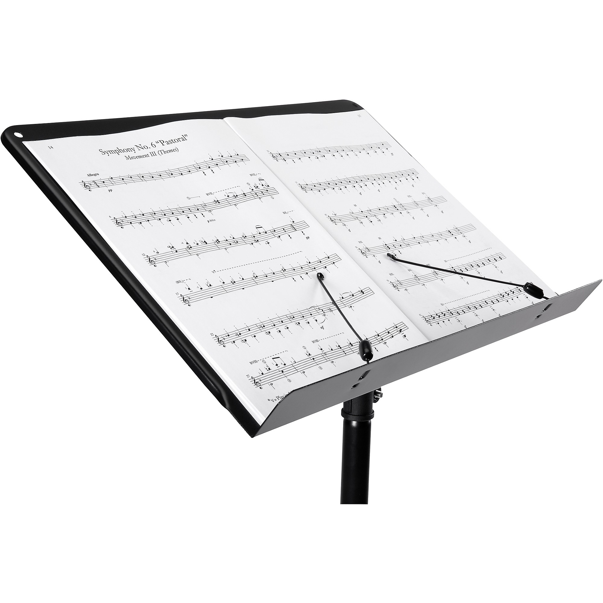 Musician's Gear MST50 Tripod Orchestral Music Stand 6-Pack | Music