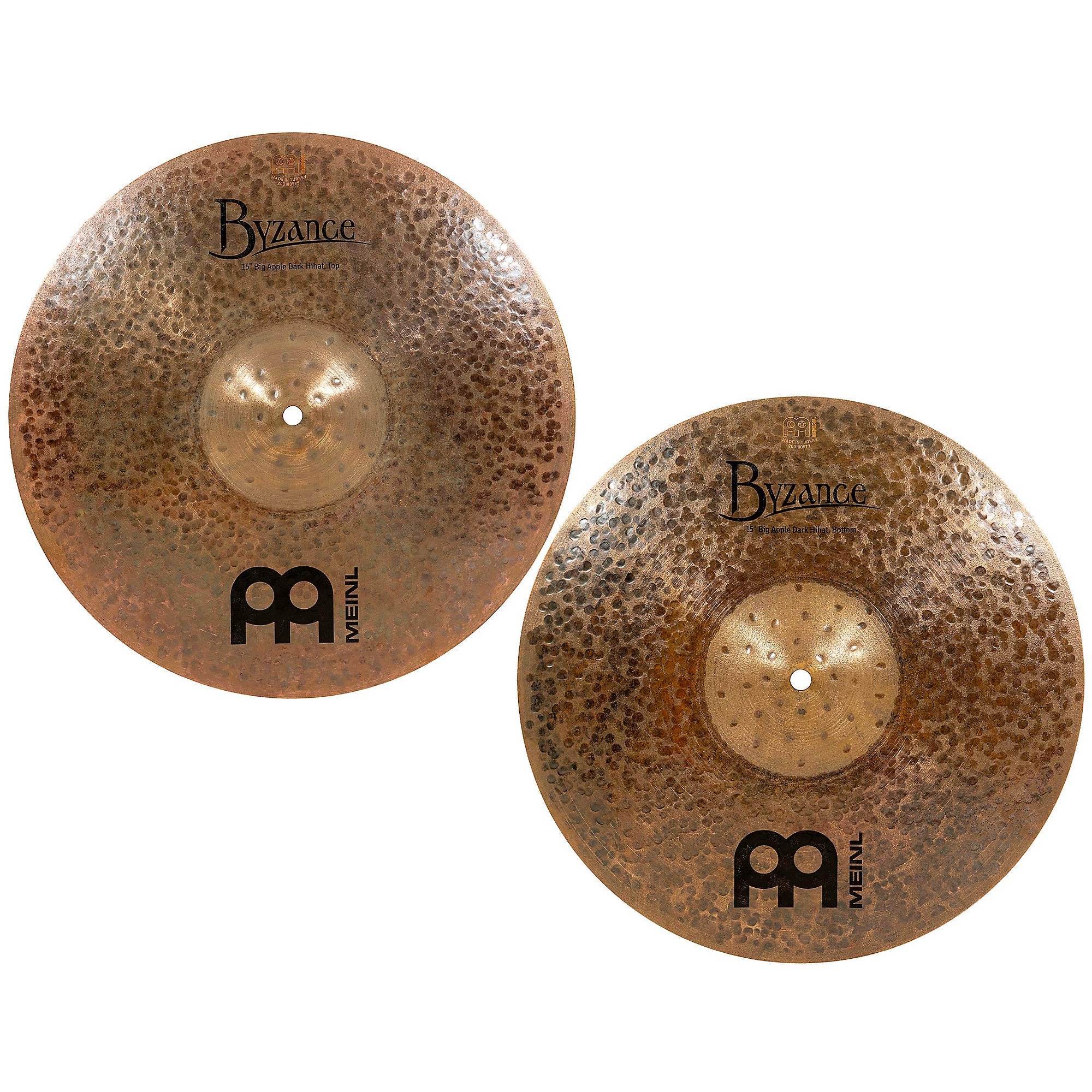 MEINL Byzance Big Apple Dark Hi-Hat Cymbals | Music & Arts