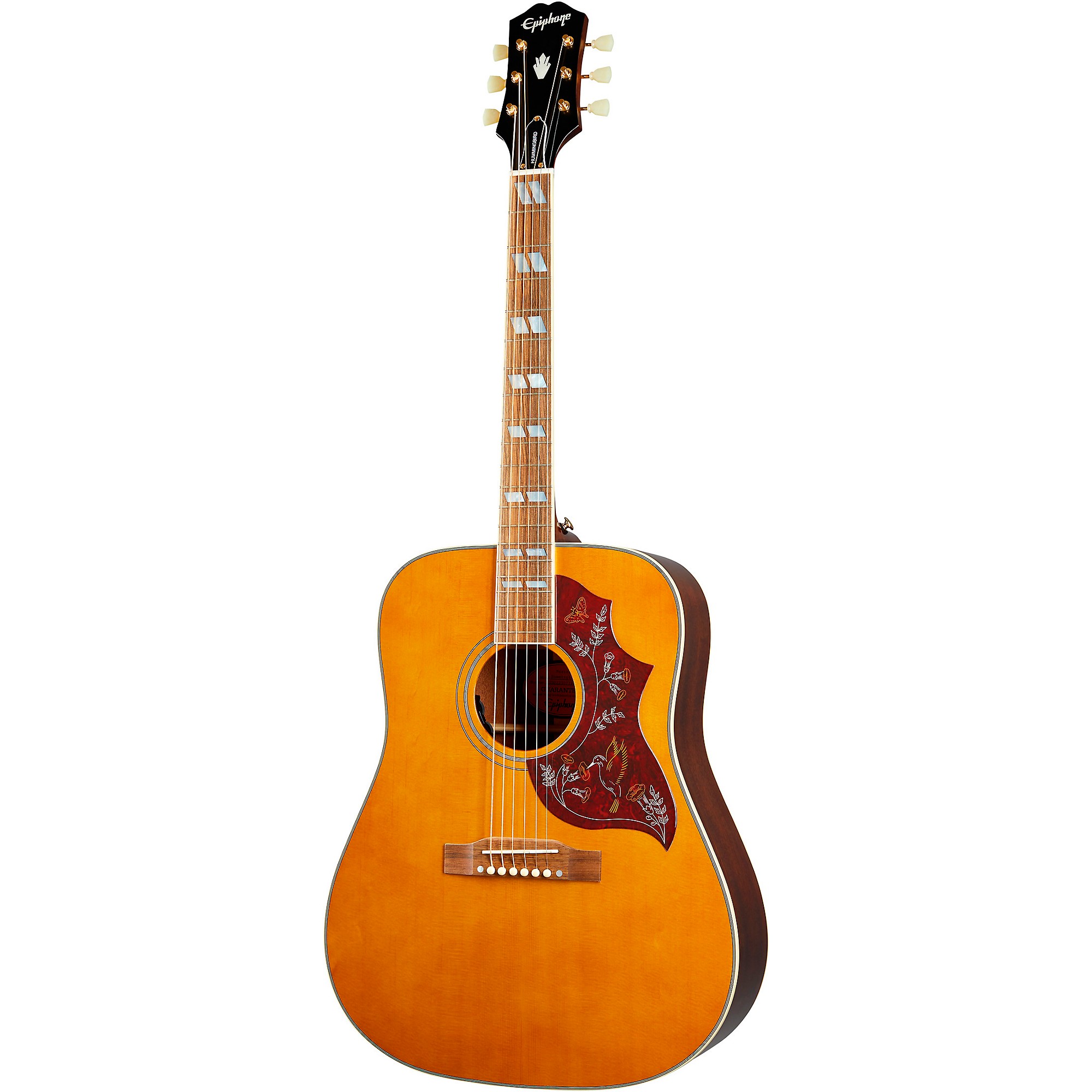 Epiphone Inspired by Gibson Hummingbird Acoustic-Electric Guitar