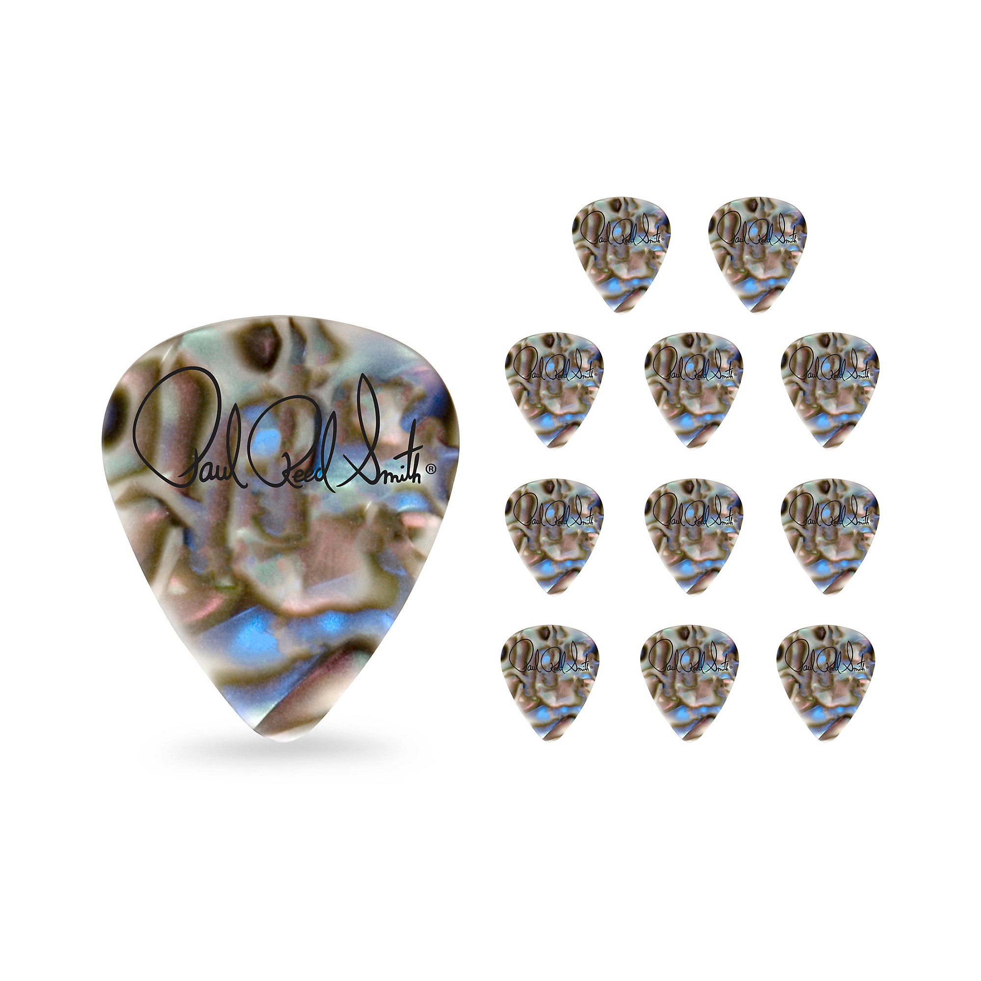 Abalone guitar deals picks