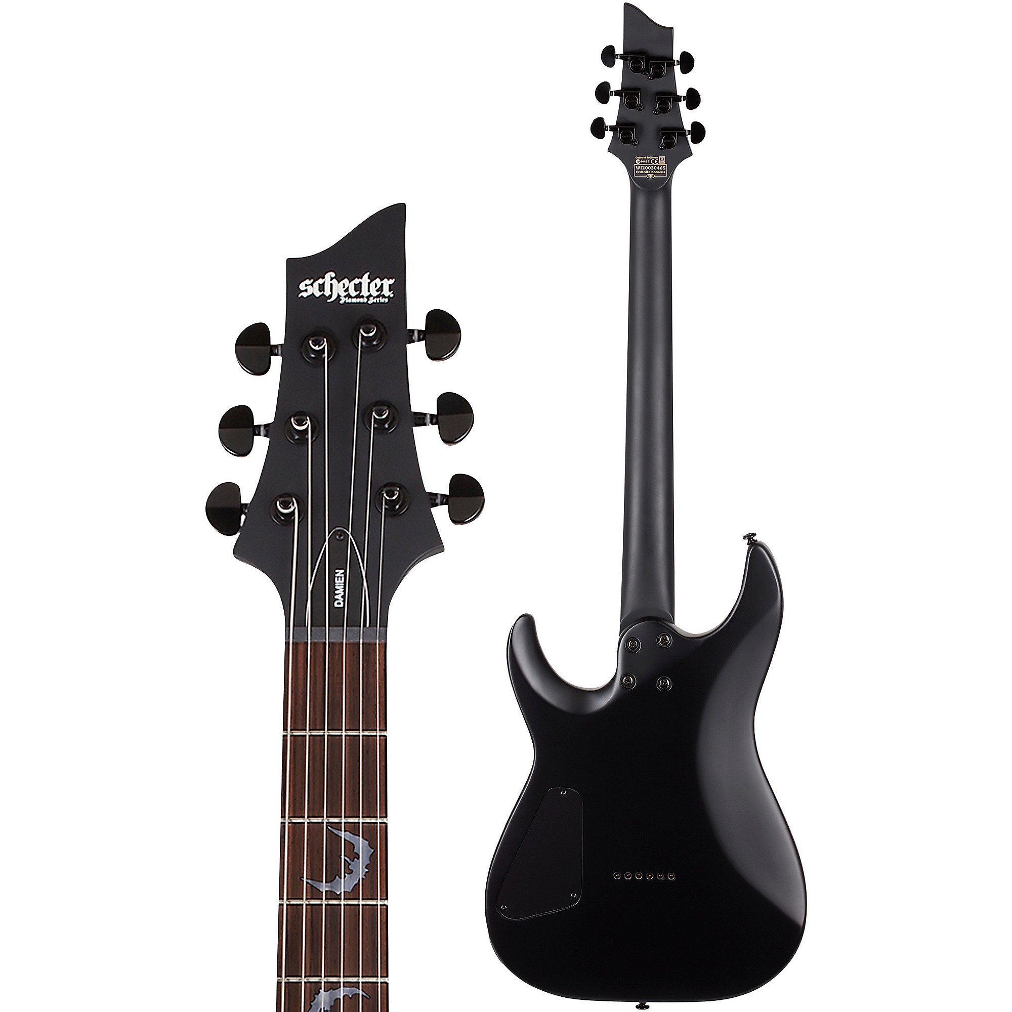 SCHECTER DAMIEM-6 EANIEBALL ストラップ・ロックピン SCHECTER DAMIEM-6 EANIEBALL ストラップ・ロックピン