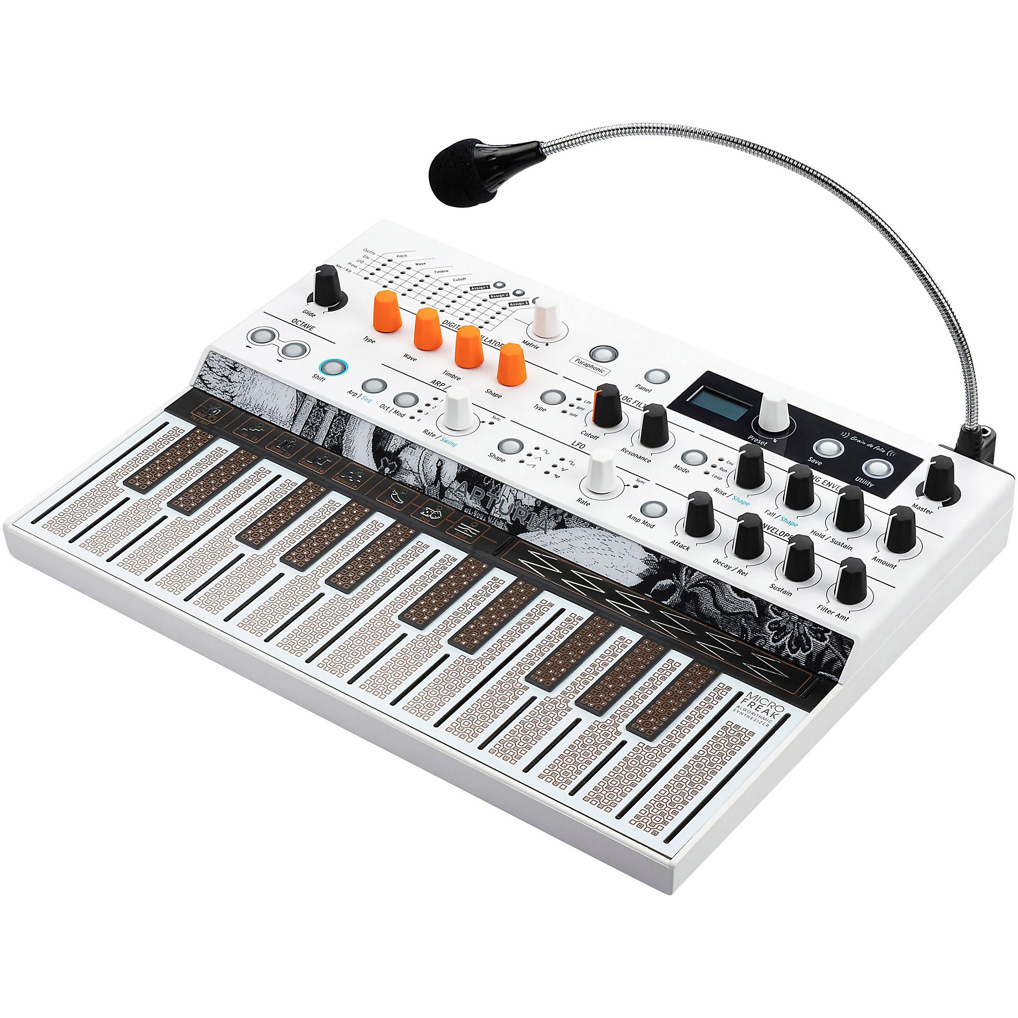 Arturia MicroFreak グースネックマイク付き Amazon.com: Arturia MicroFreak Gooseneck Vocoder Microphone