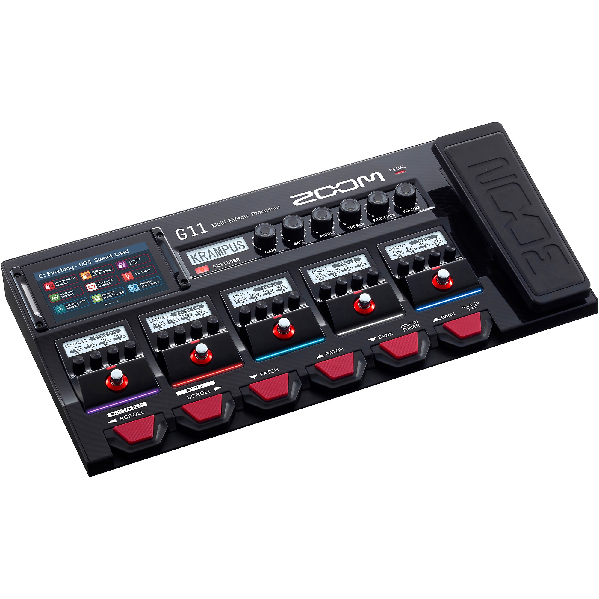 Zoom G11 Multi-Effects Processor With Expression Pedal | Music & Arts
