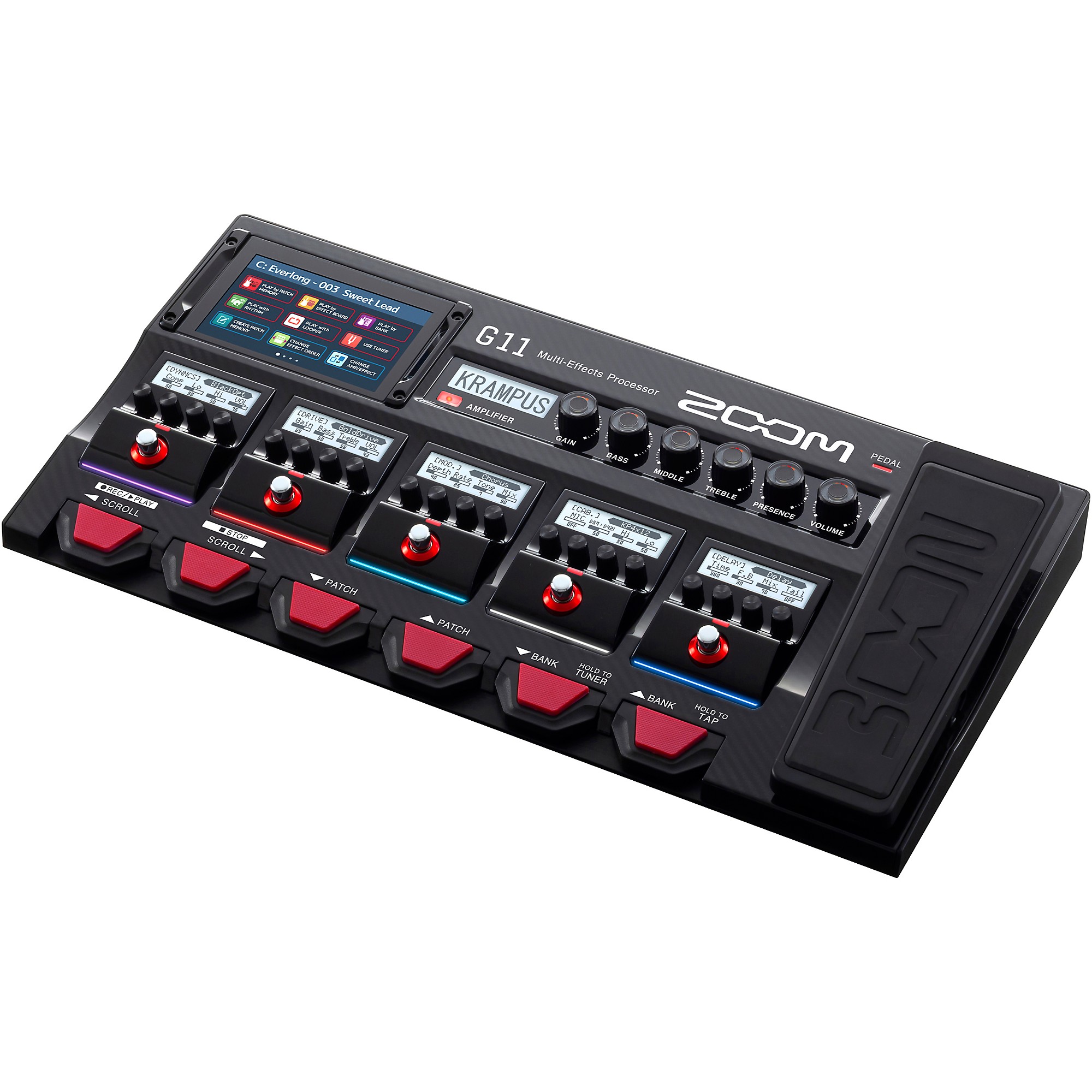 Zoom G11 Multi-Effects Processor With Expression Pedal | Music & Arts