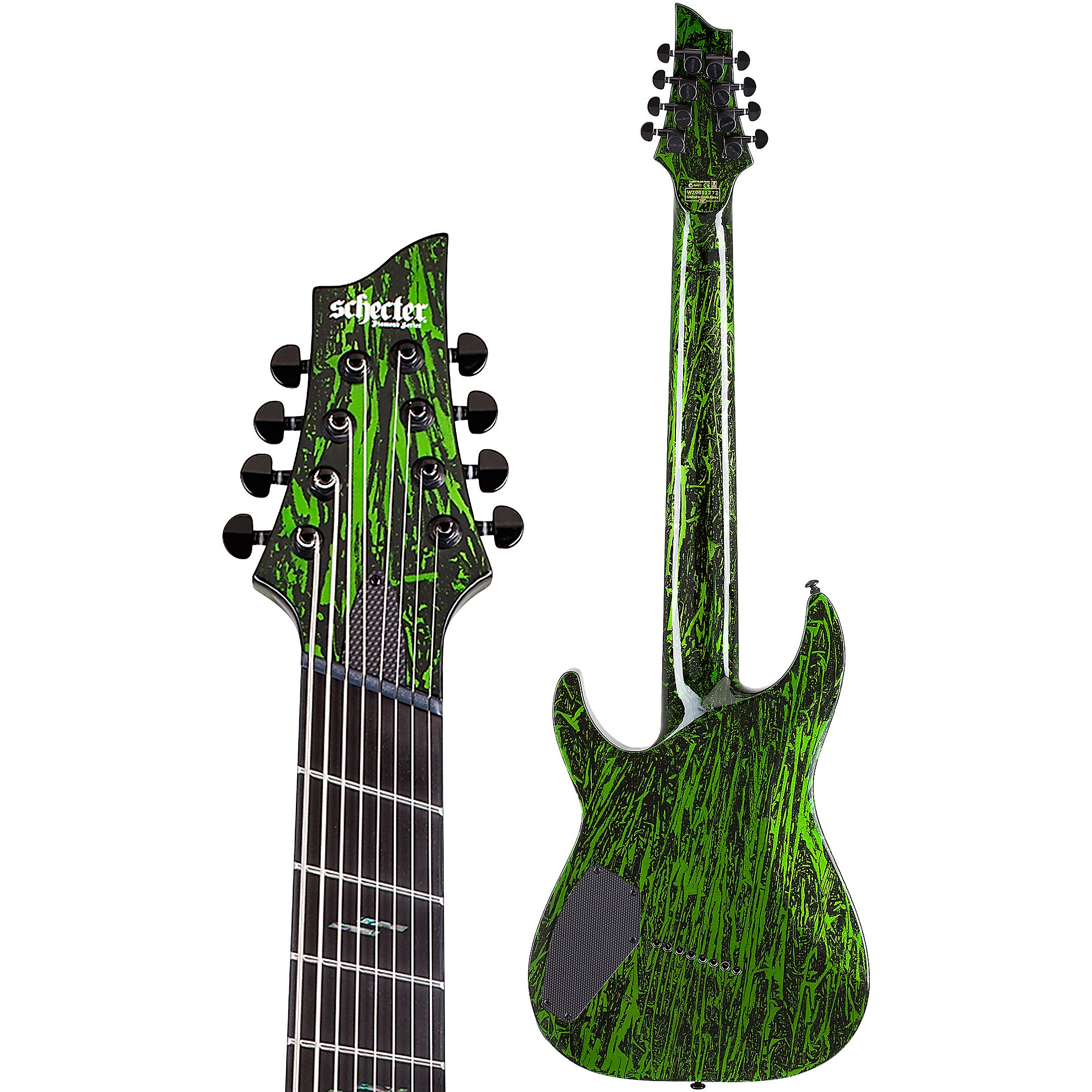 Schecter Guitar Research C-8 MS Silver Mountain 8-String Multi