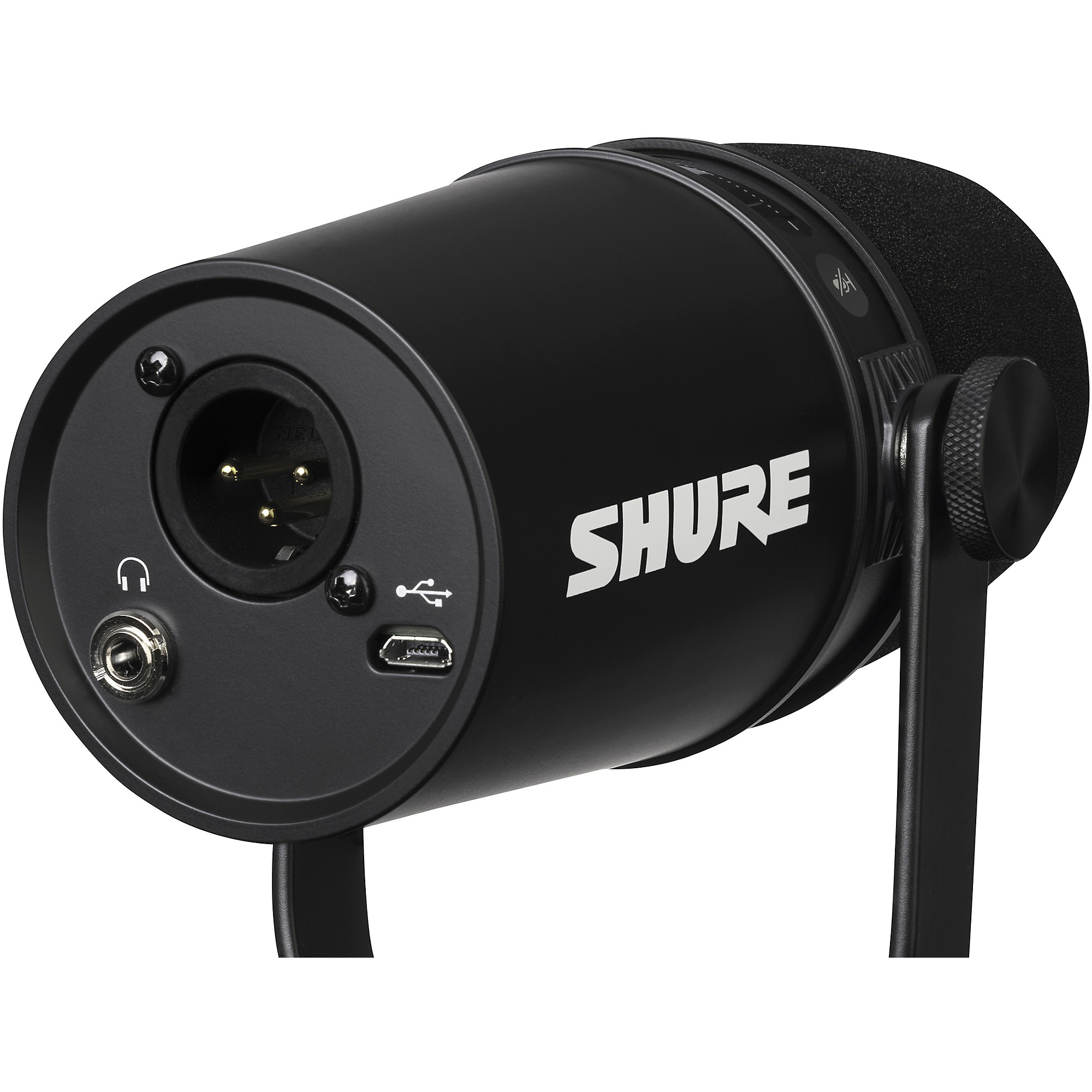 【XLR・USB】SHURE シュア MV7 Shure MV7+ Podcast XLR/USB Microphone (Black)