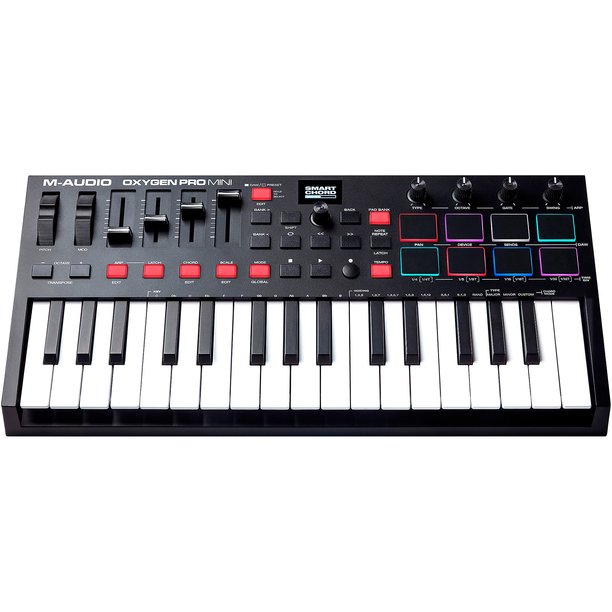 DTM・DAW M-AUDIO Oxygen Pro Mini M-Audio Oxygen Pro Mini 32-Key USB MIDI Controller | Music & Arts