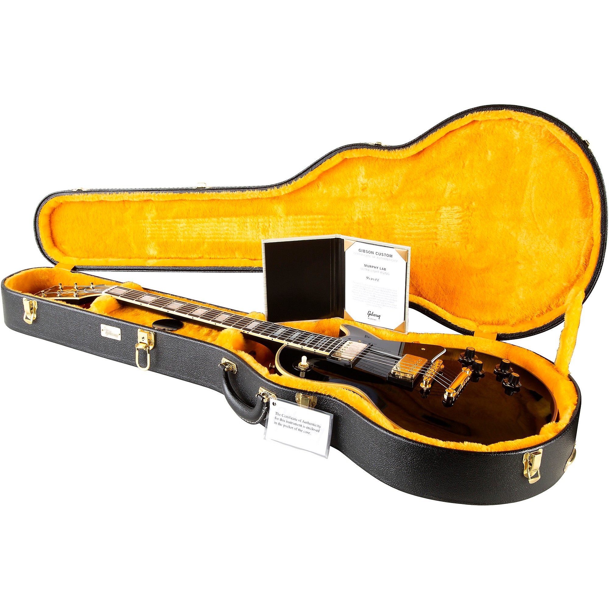 Gibson Custom Murphy Lab 1968 Les Paul Custom Reissue Ultra Gibson Custom Murphy Lab 1968 Les Paul Custom Reissue Ultra