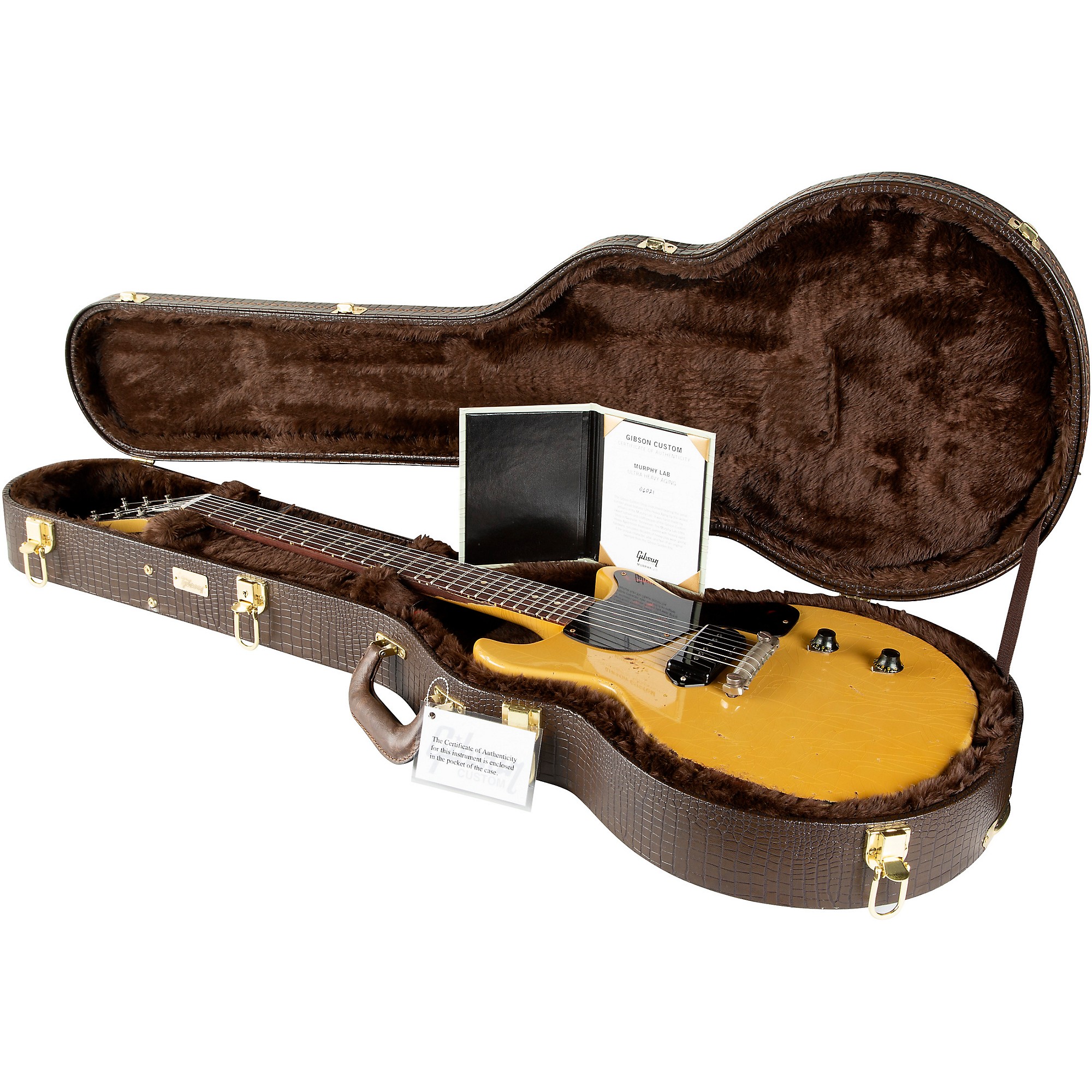 ギター Gibson Murphy Lab Les Paul Jr. Gibson Custom Murphy Lab 1960 Les Paul Junior Double-Cut Reissue