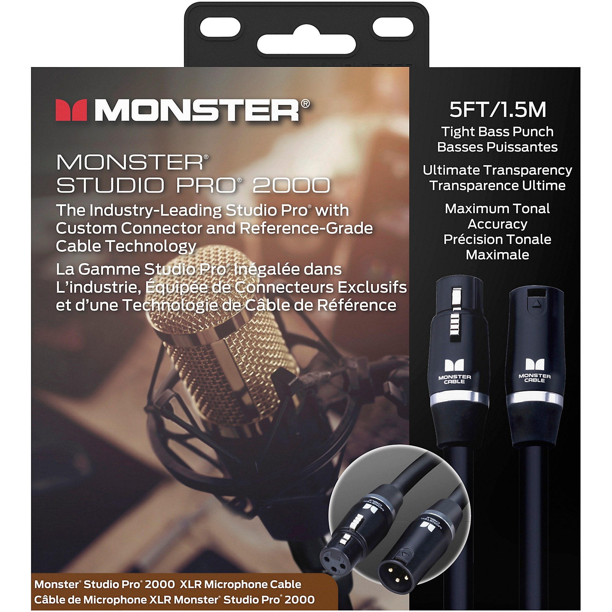 Monster Cable Prolink Studio Pro 2000 Microphone Cable | Music & Arts
