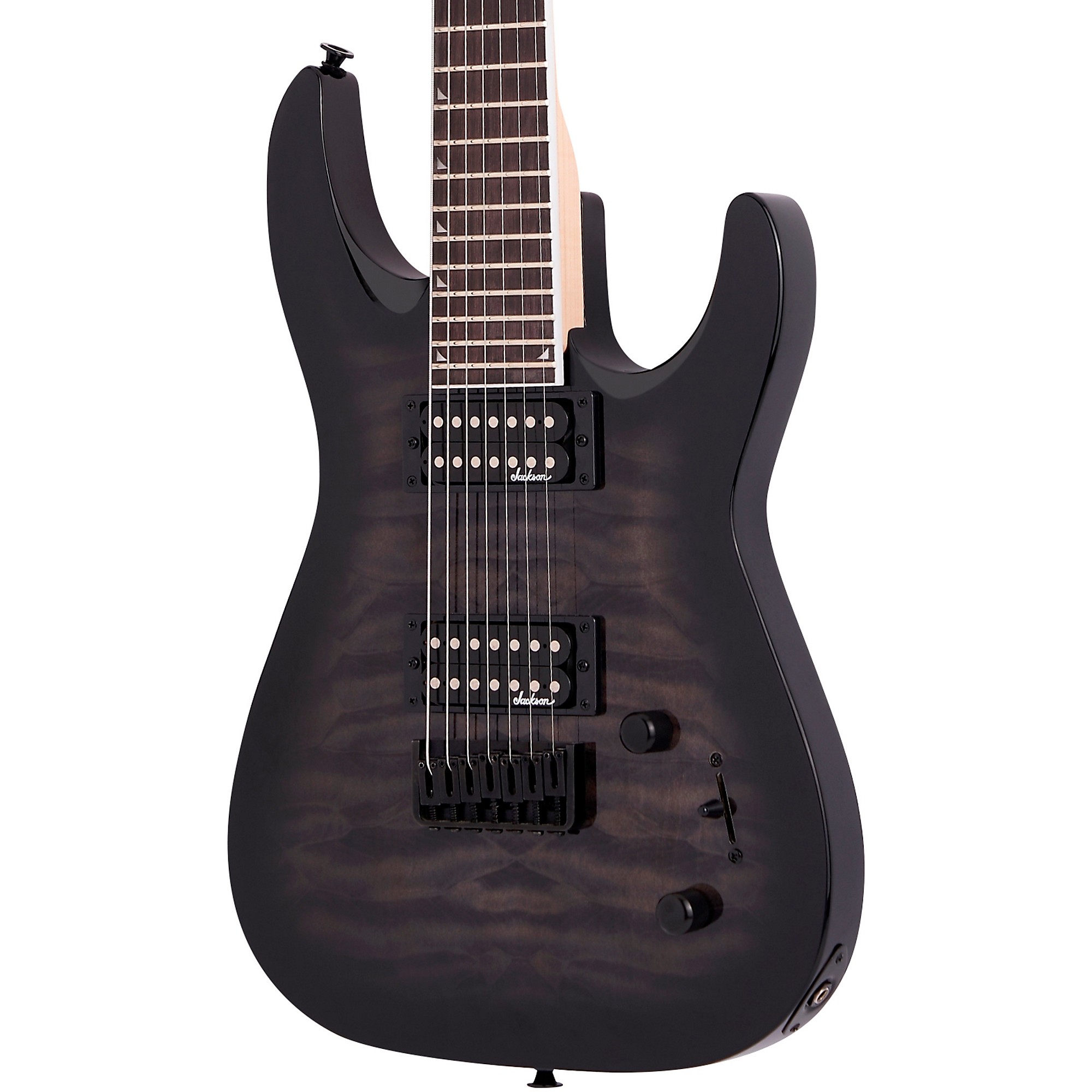 Jackson Dinky Arch Top JS22-7 DKA HT Electric Guitar Black