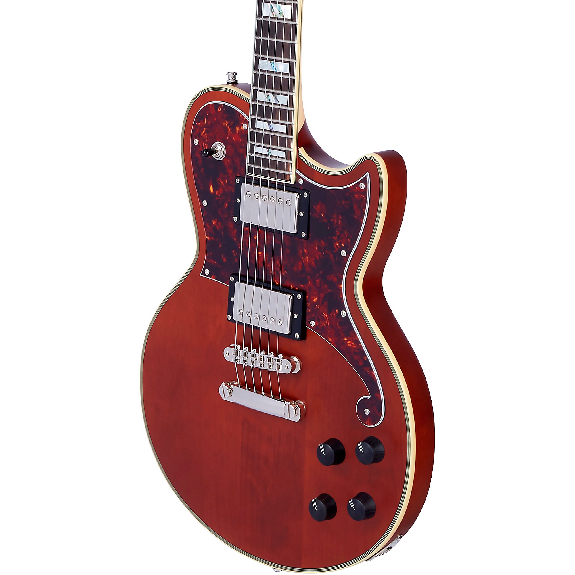 D'Angelico Deluxe Series Atlantic Solid Body Electric Guitar