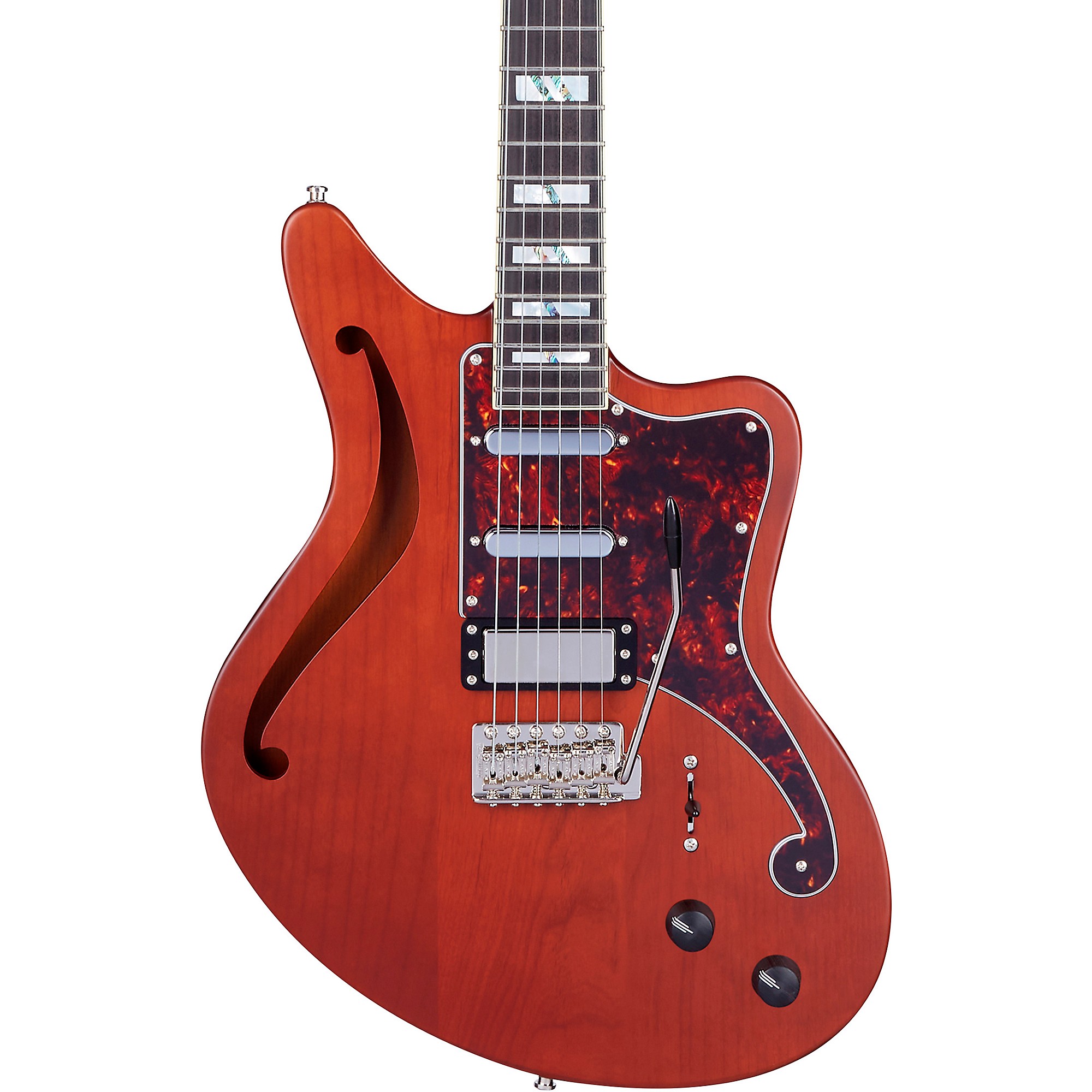 D'Angelico D'Angelico Deluxe Series Bedford SH Electric Guitar with USA  Seymour Duncan Pickups and Wilkinson Tremolo