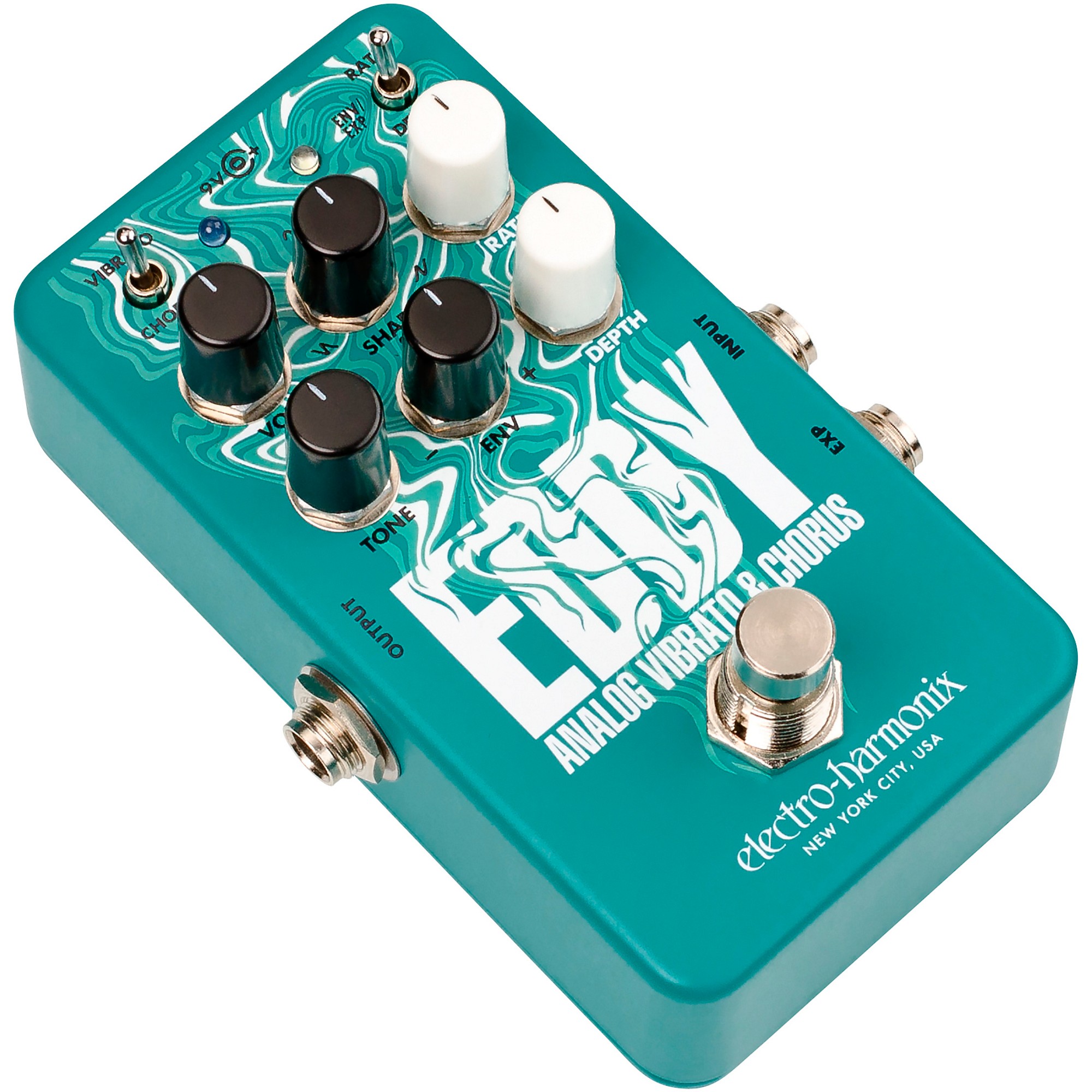 ELECTRO-HARMONIX Eddy ギターエフェクター Electro-Harmonix Eddy Analog Vibrato & Chorus Effects Pedal