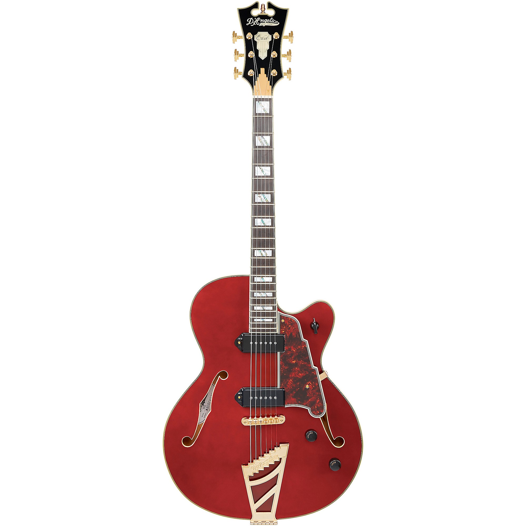 D'Angelico Excel Series 59 Hollow Body Electric Guitar With USA