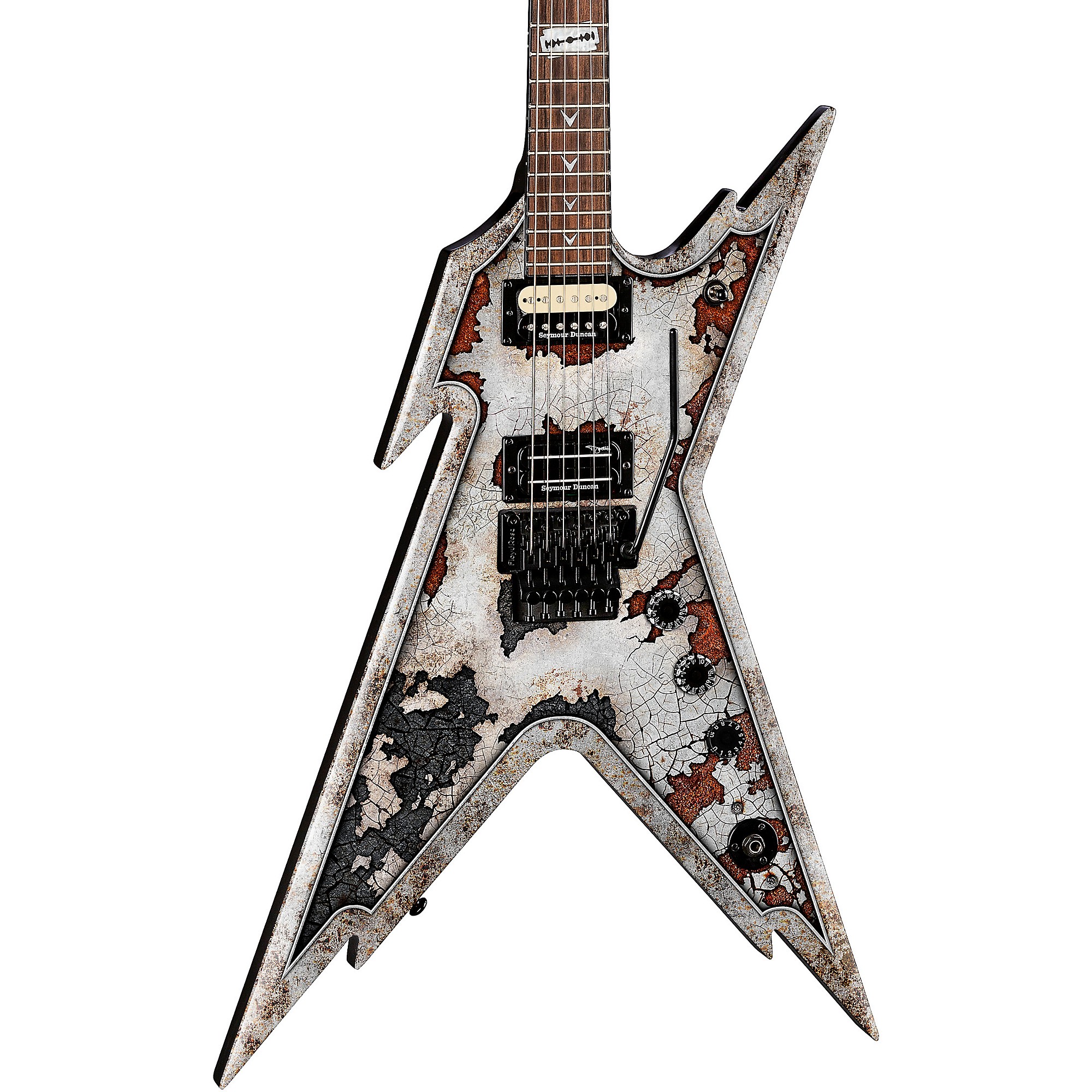 Dean Dime Razorback Rust Electric Guitar With Case | Music & Arts