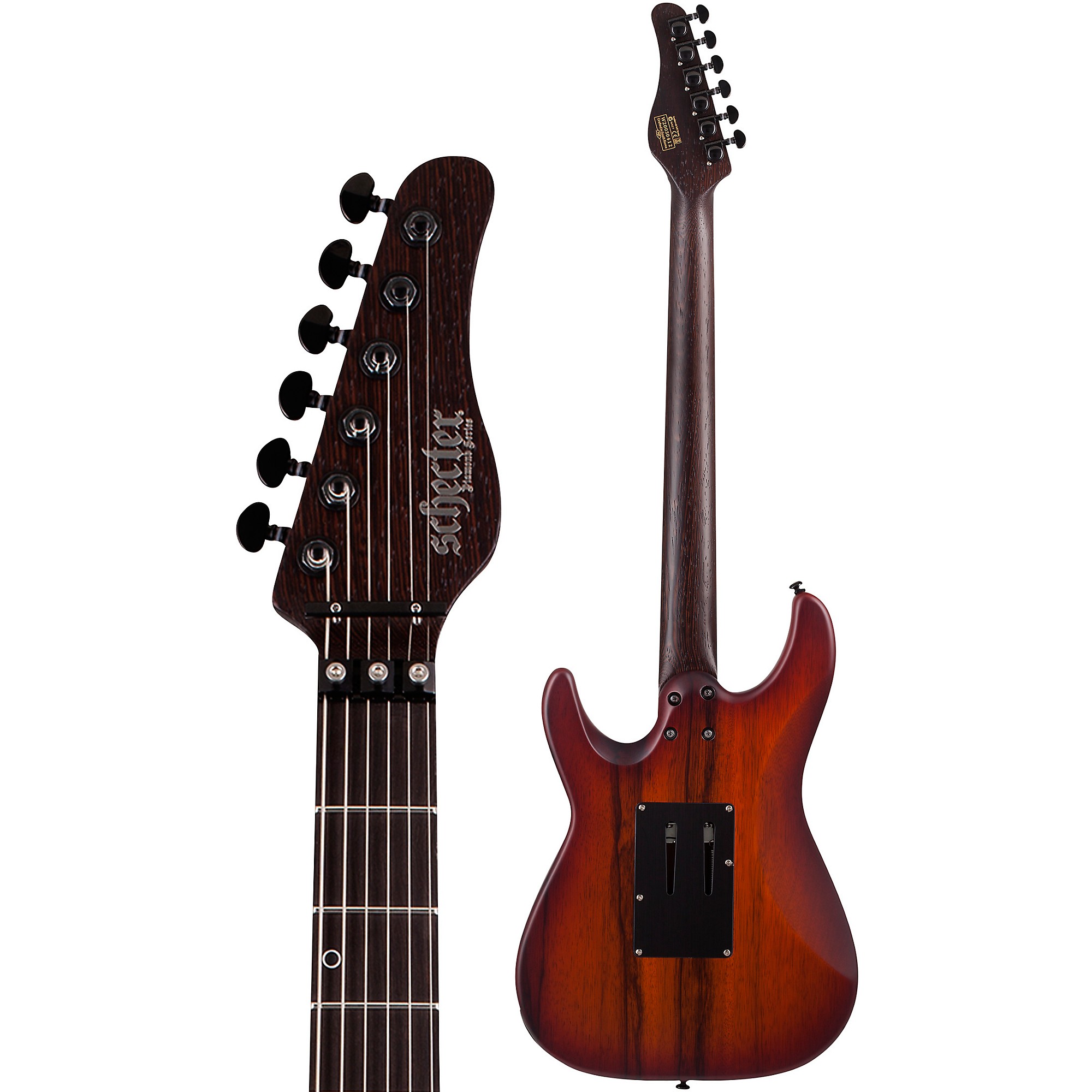 Schecter Guitar Research SVSS Exotic Ziricote 6-String Electric