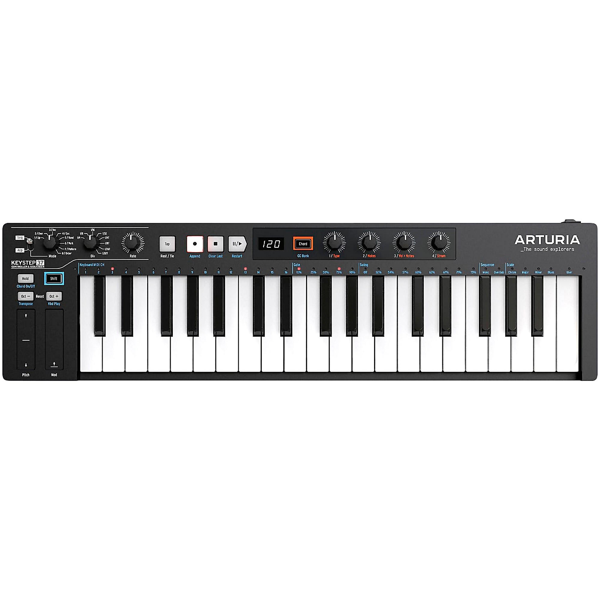 Arturia KeyStep 37 Controller and Sequencer Black | Music & Arts