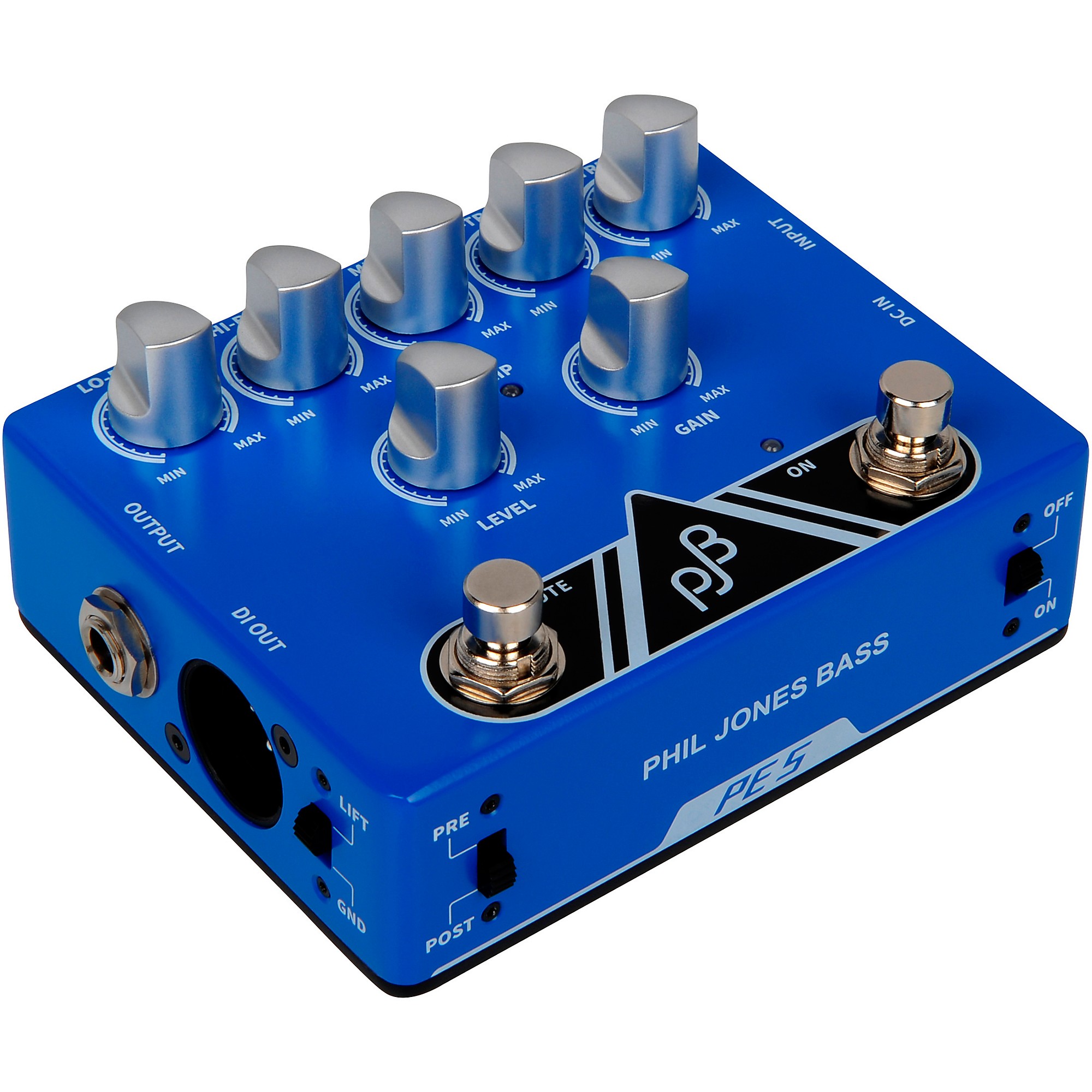 Phil Jones Bass PE-5 Multi Function EQ, PRE-AMP & DI Bass Pedal