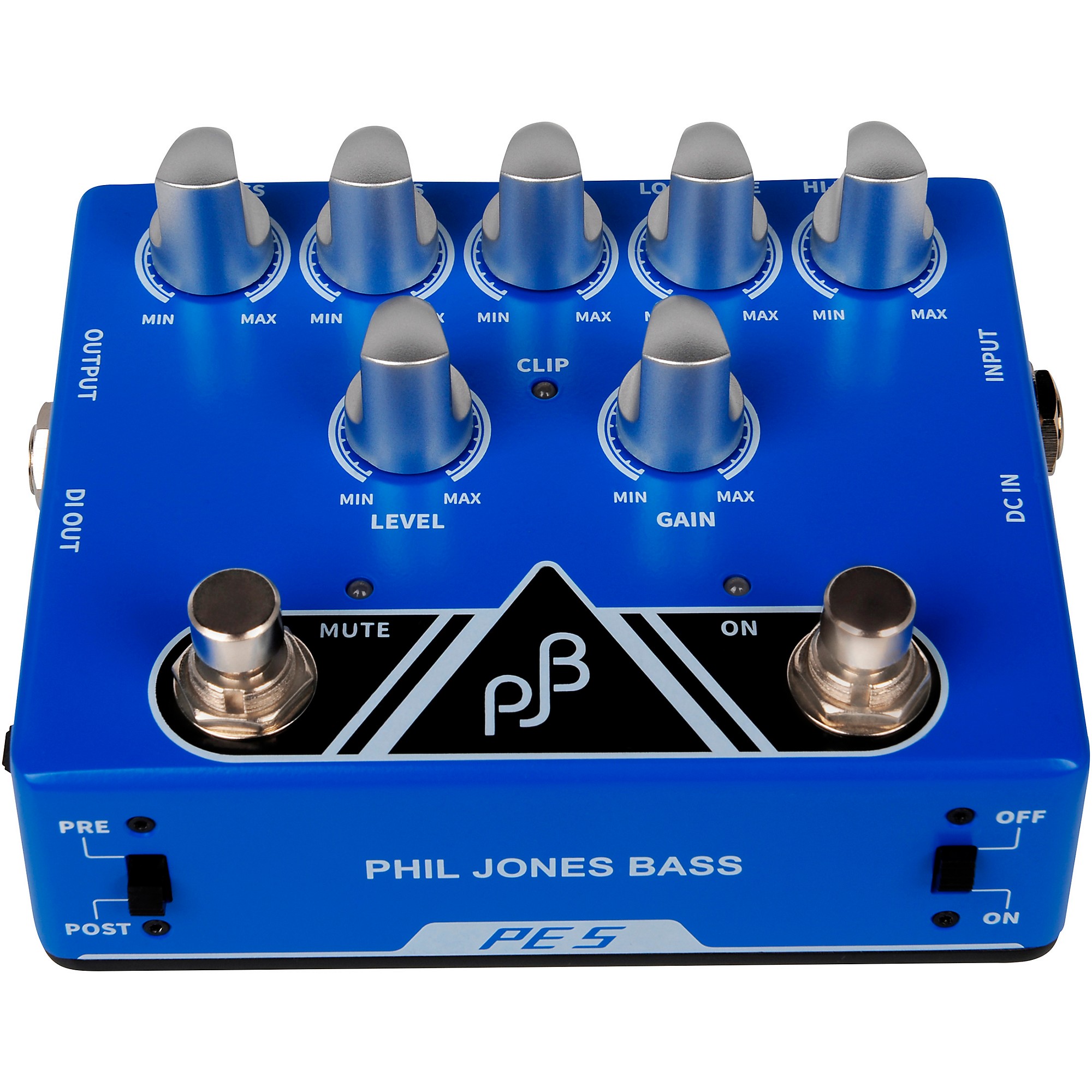 Phil Jones Bass PE-5 Multi Function EQ, PRE-AMP & DI Bass Pedal