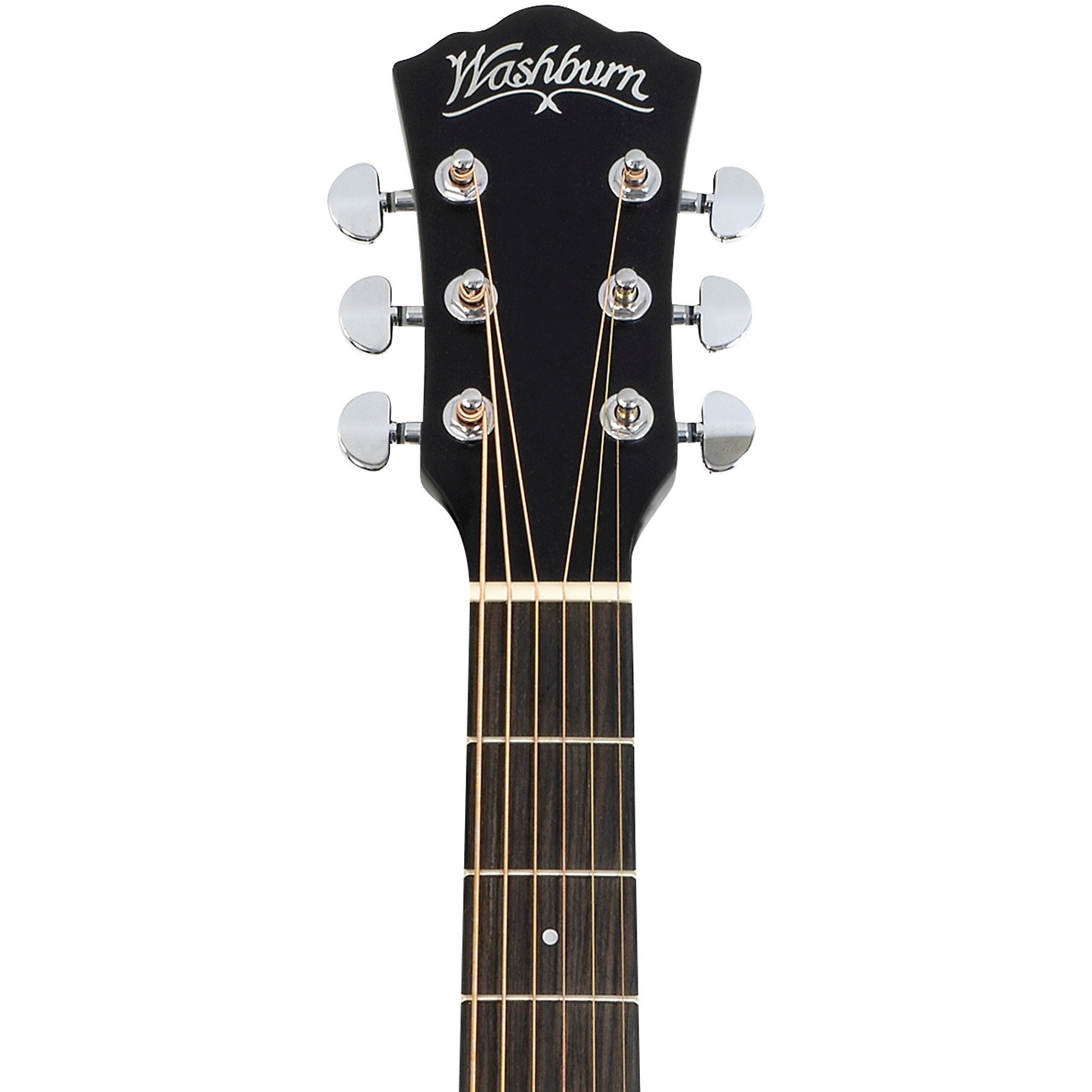 Washburn Deep Forest Ebony ACE Acoustic-Electric Guitar Washburn Deep Forest Ebony ACE Acoustic-Electric Guitar