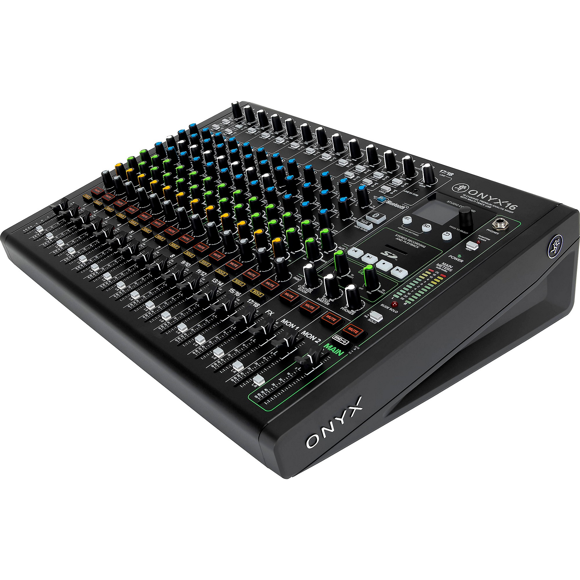 Mackie Onyx16 16-Channel Premium Analog Mixer With Multi-Track USB