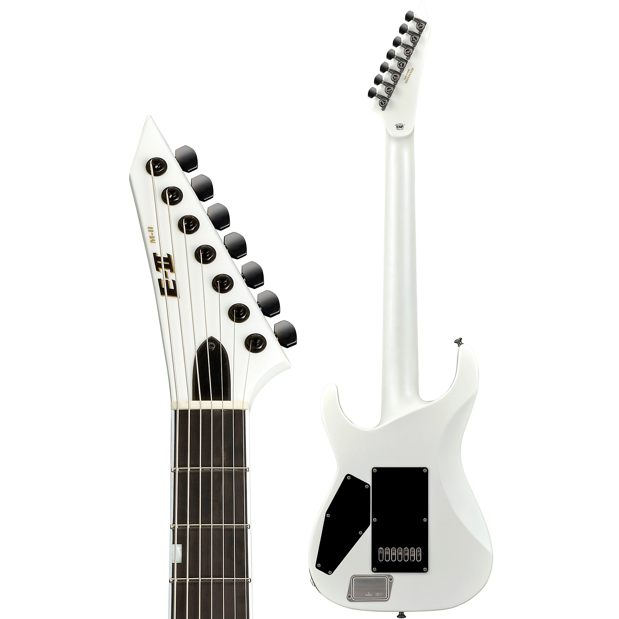 E-Ⅱ M-Ⅱ 7B ET evertune搭載 7弦 ESP E-II • M-II 7B Baritone EverTune Pearl White • EverTune Shop