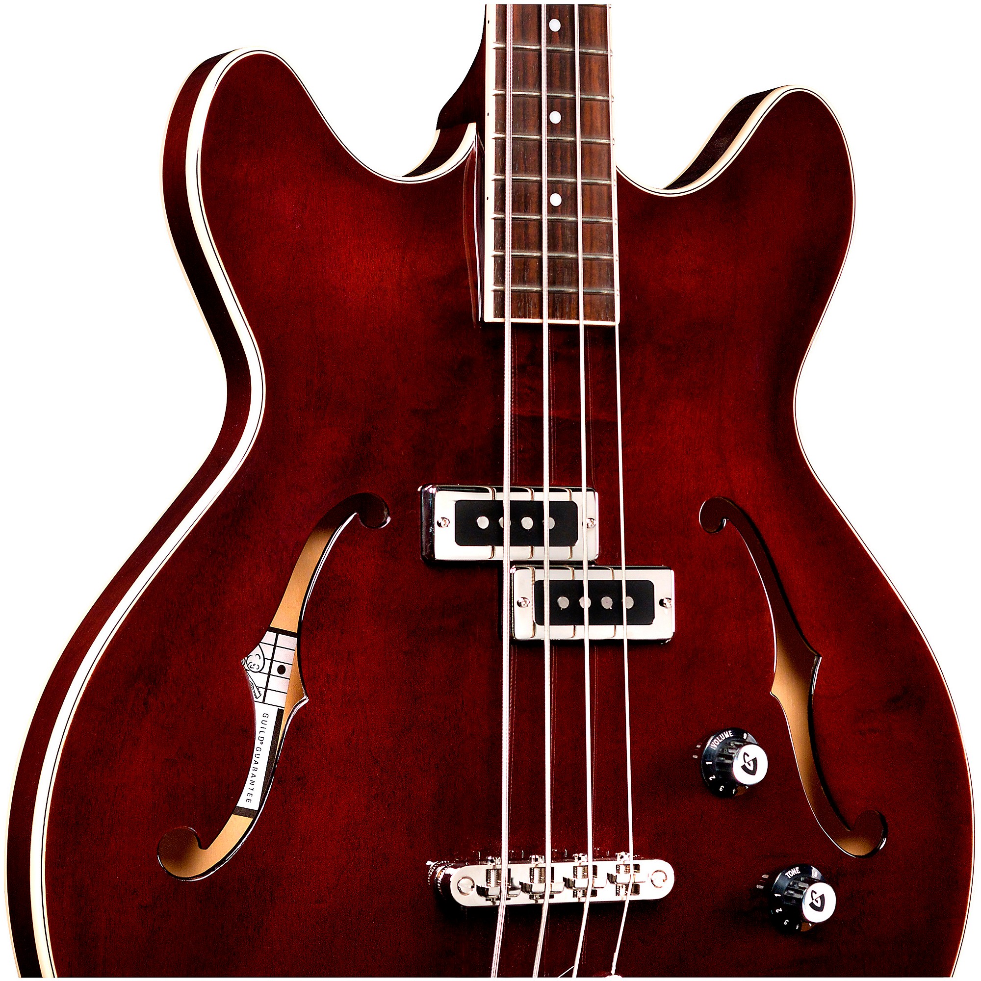 Guild Starfire I Bass Short Scale Semi-Hollow Electric Bass Guitar