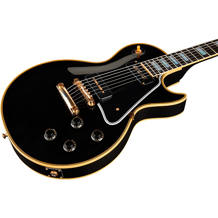 Gibson Custom 1954 Les Paul Custom Staple Pickup Reissue VOS Electric  Guitar | Music & Arts