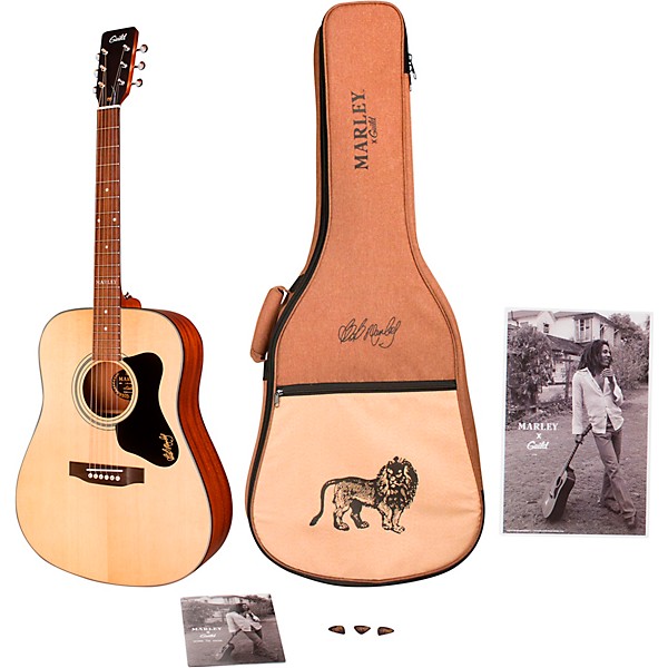 Bob Marley Dreadnought Acoustic Guitar 