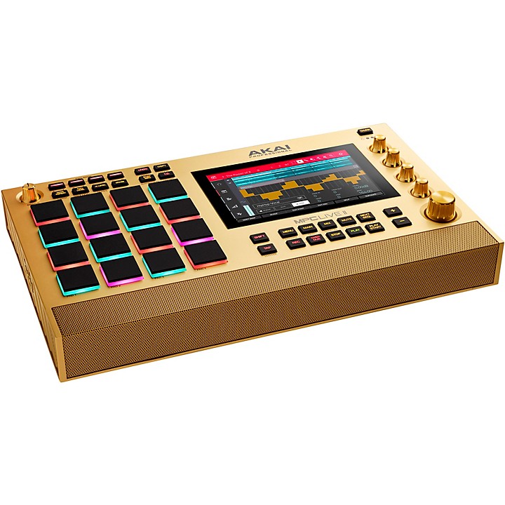 Akai Professional MPC Live II Controller Gold | Music & Arts