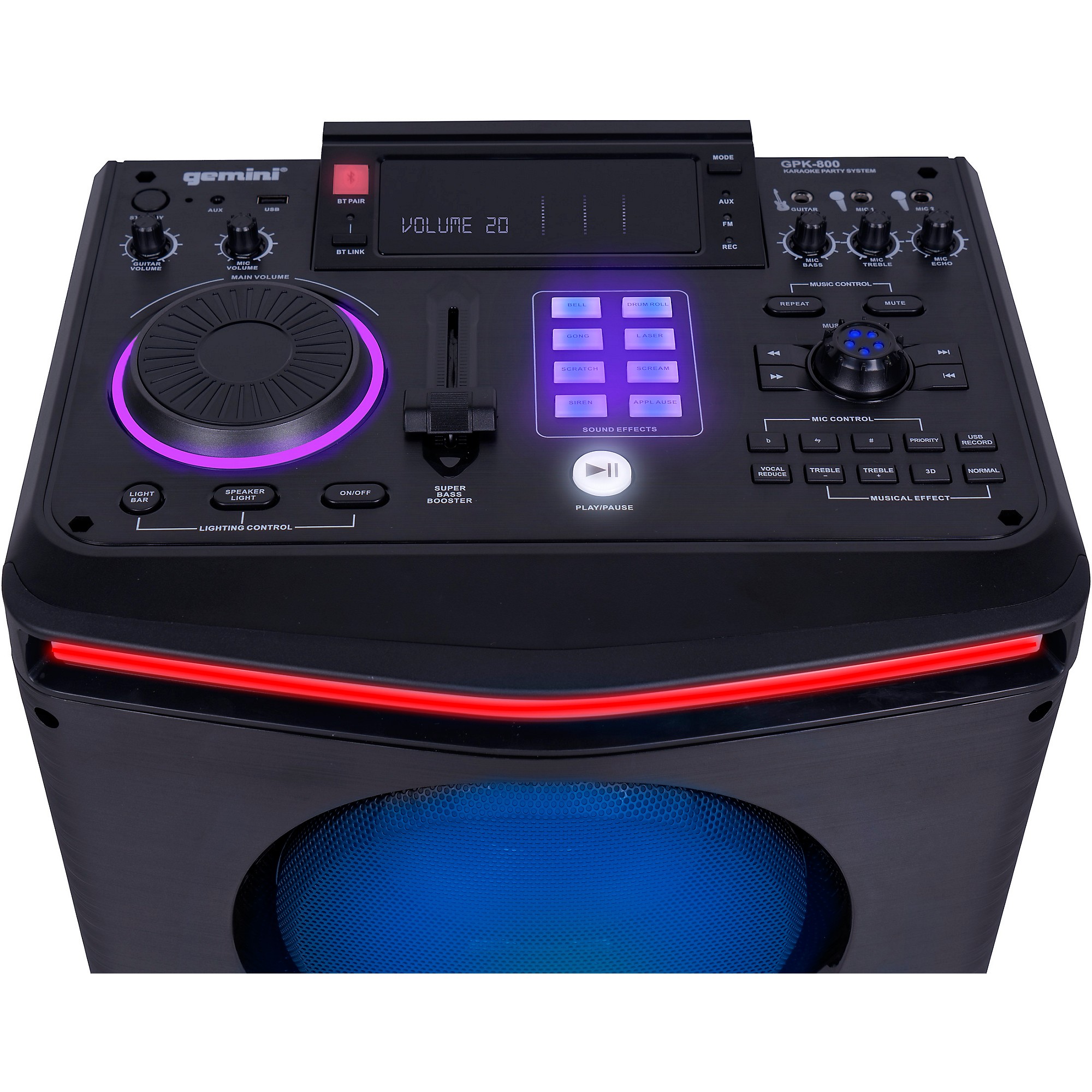 Gemini GPK-800 Home Karaoke Party Speaker | Music & Arts