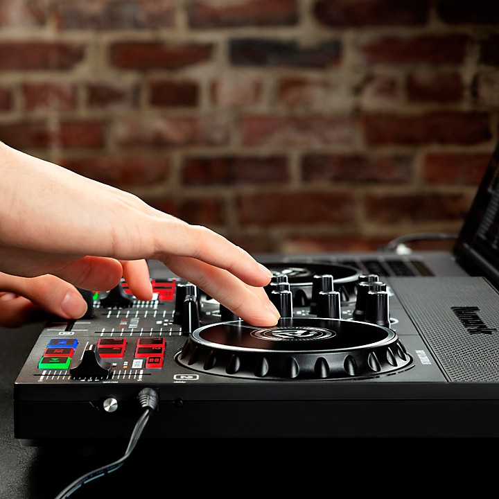 Numark Party Mix Live DJ Controller with Built-in Light Show & Speakers