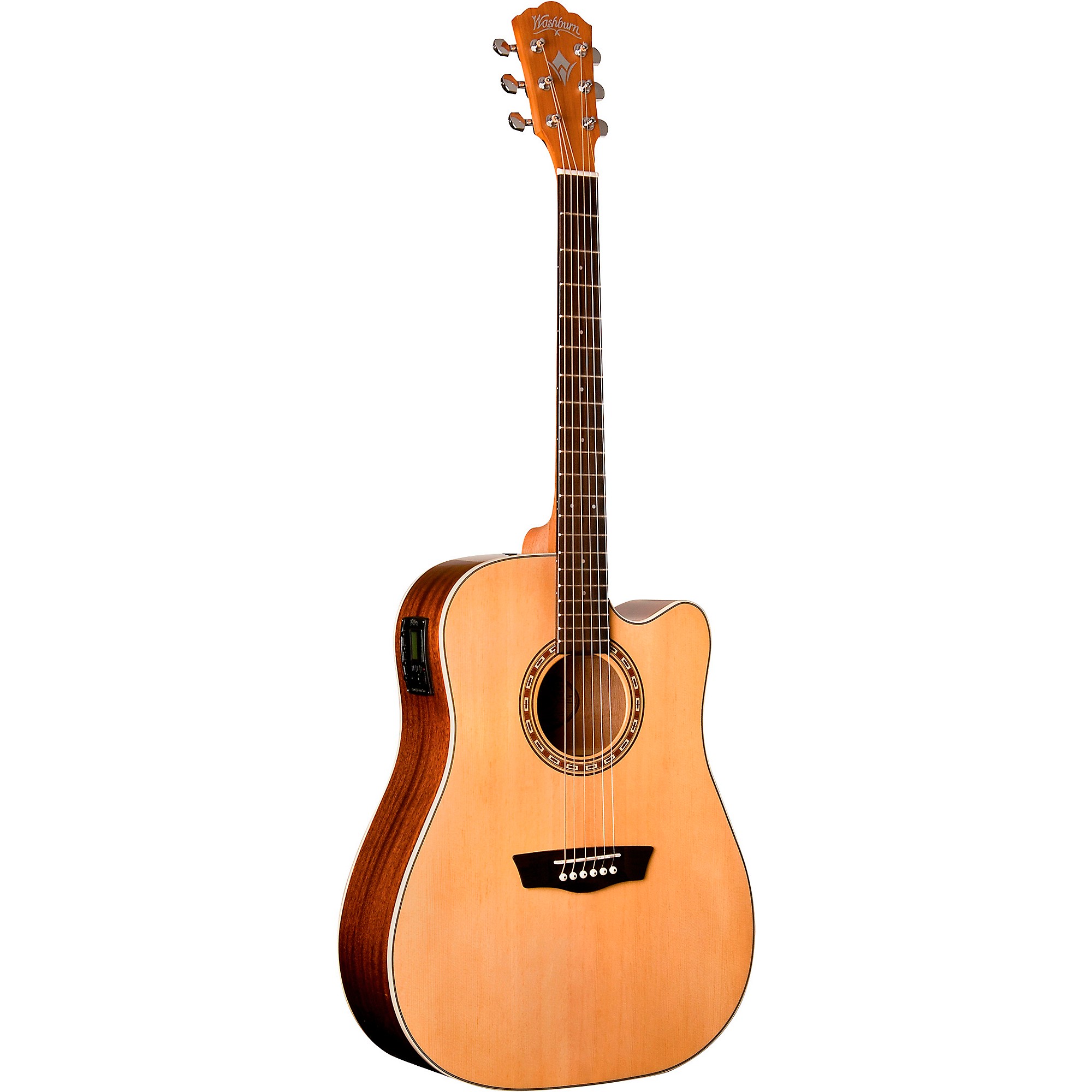 Washburn Harvest Series D7SCE Acoustic Electric Guitar | Music & Arts