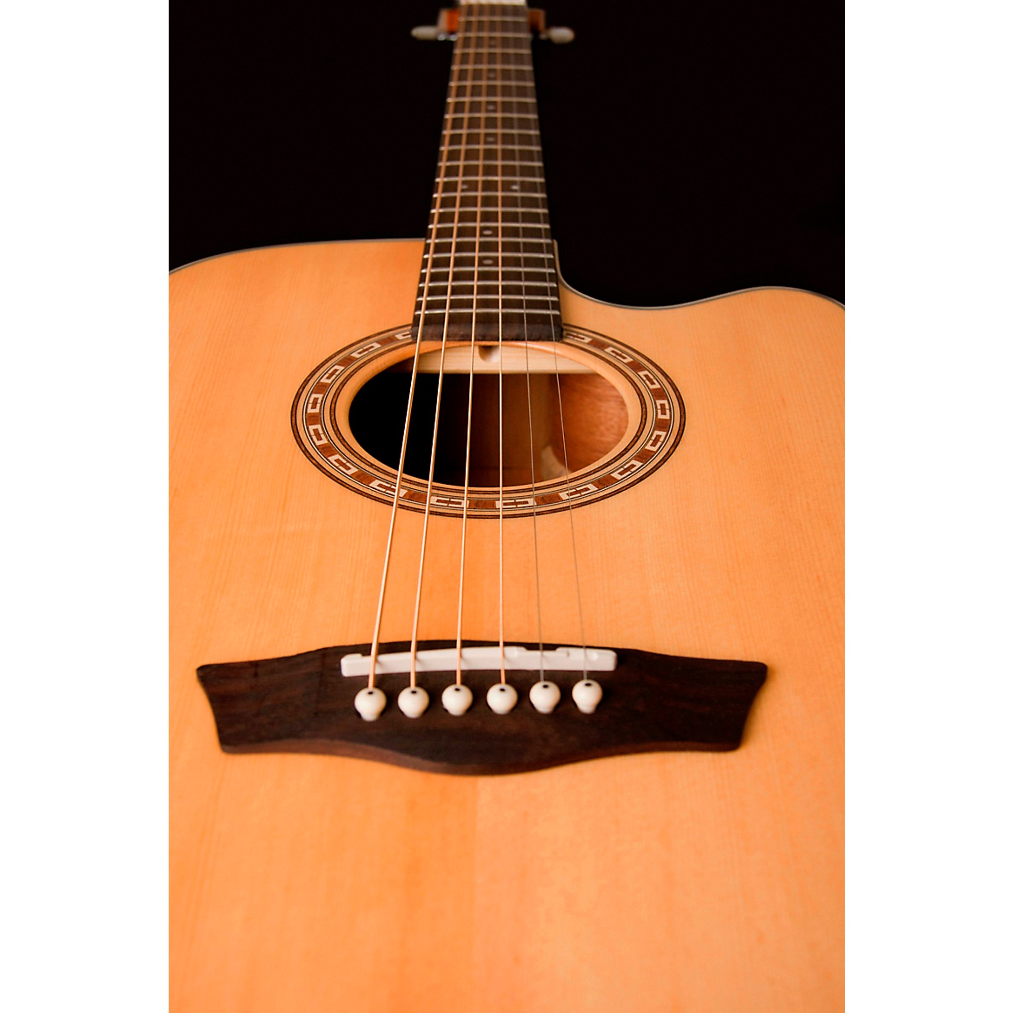 Washburn Harvest Series D7SCE Acoustic Electric Guitar | Music & Arts