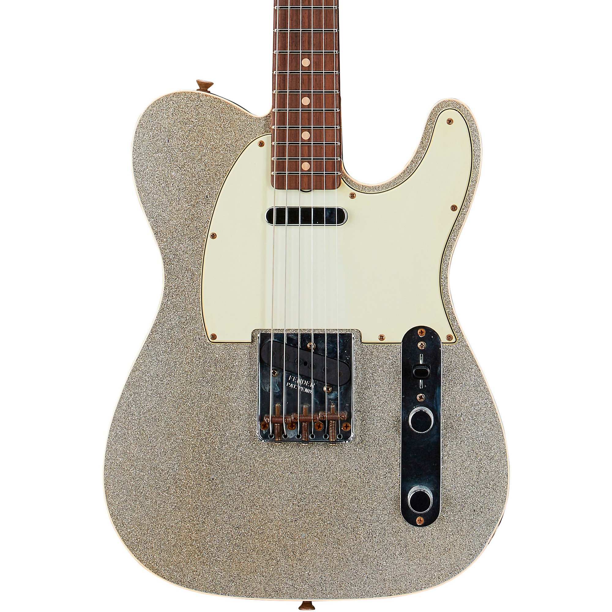 Fender Custom Shop Fender Custom Shop Limited-Edition Platinum Anniversary  '63 Telecaster Journeyman Relic Electric Guitar