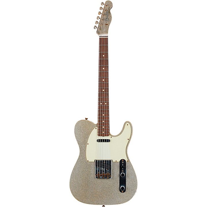 Fender Custom Shop Fender Custom Shop Limited-Edition Platinum Anniversary  '63 Telecaster Journeyman Relic Electric Guitar