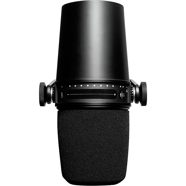 Shure MV7 USB Podcast Microphone - Black - Terry Carter Music Store