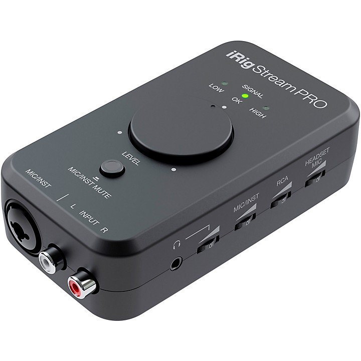 IK Multimedia IK Multimedia iRig Stream Pro iOS Audio Interface for iOS,  Mac and Select Android Devices