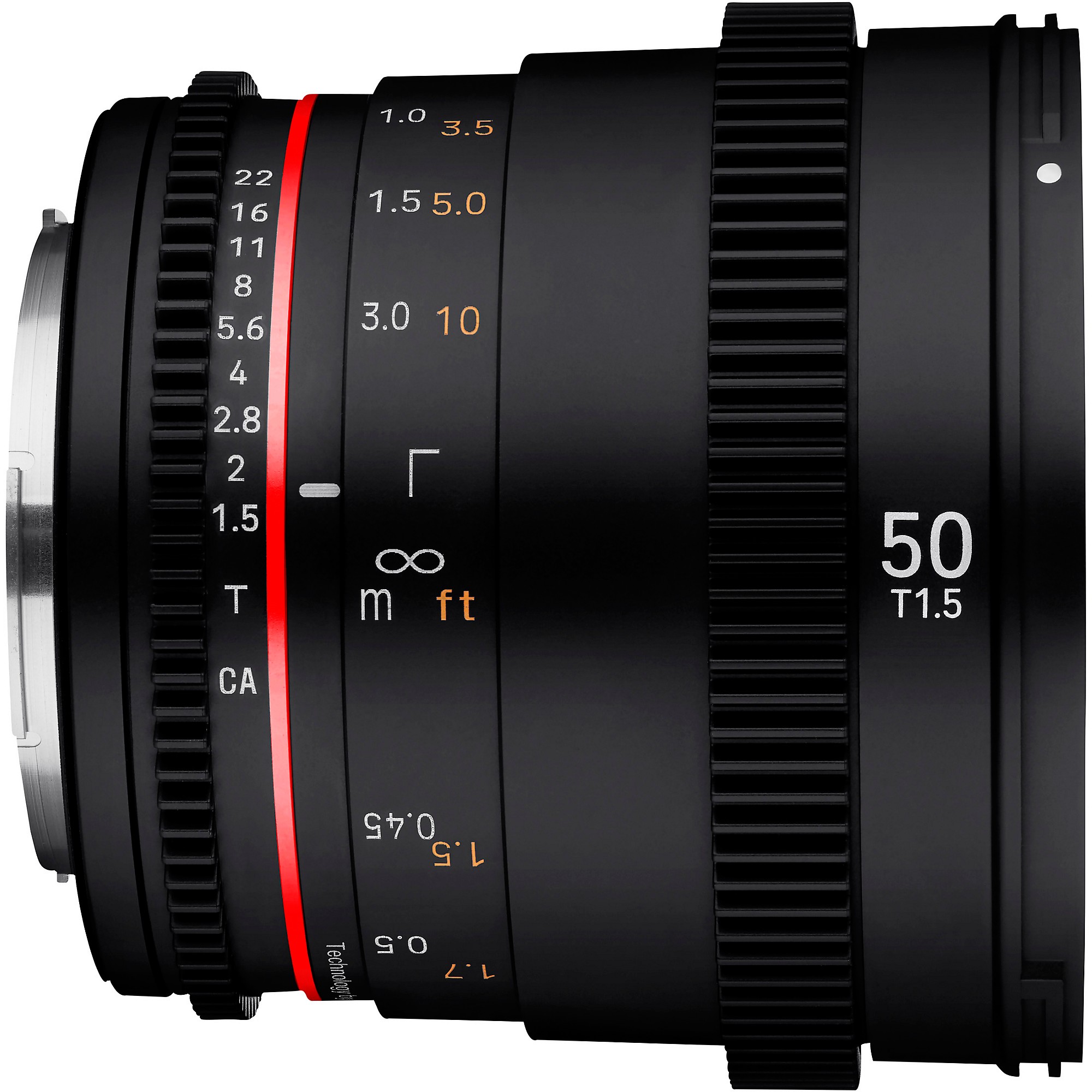 Rokinon 50mm T1.5 Cine DSX 高速シネレンズ MFT用 : Rokinon 50mm T1.5 High Speed Full Frame Cine DSX Lens