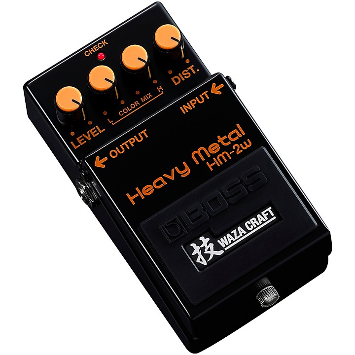 BOSS HM-2W Heavy Metal Waza Craft Distortion Effects Pedal | Music 