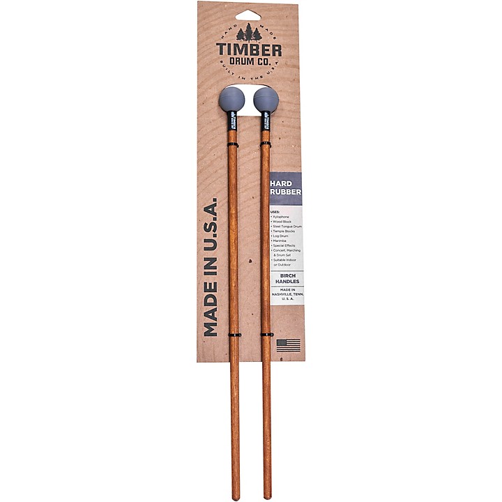 Timber Drum Company THR4 Hard Rubber Mallets